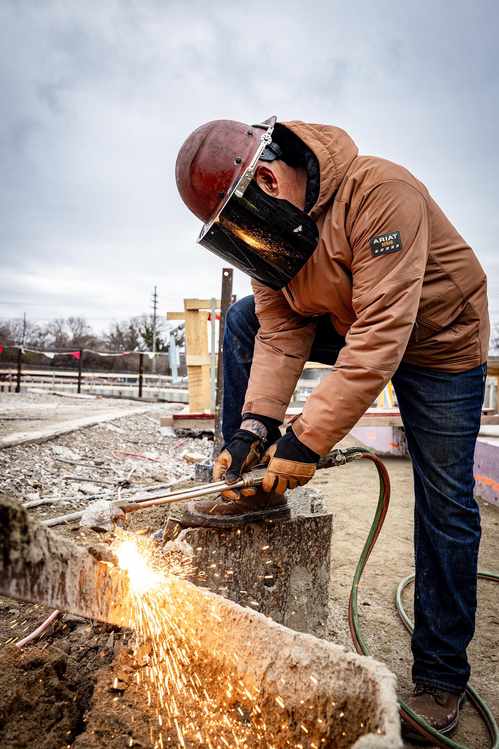 Ariat Rebar Cordura Ripstop Heren ge&iuml;soleerde jas