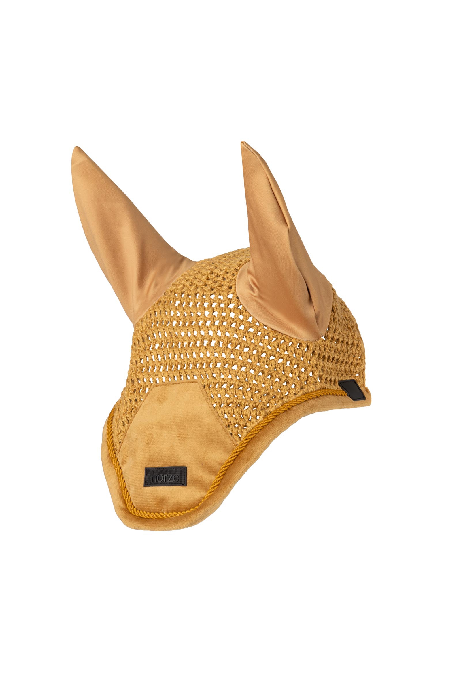 Golden brown Horze Delémont oornetje