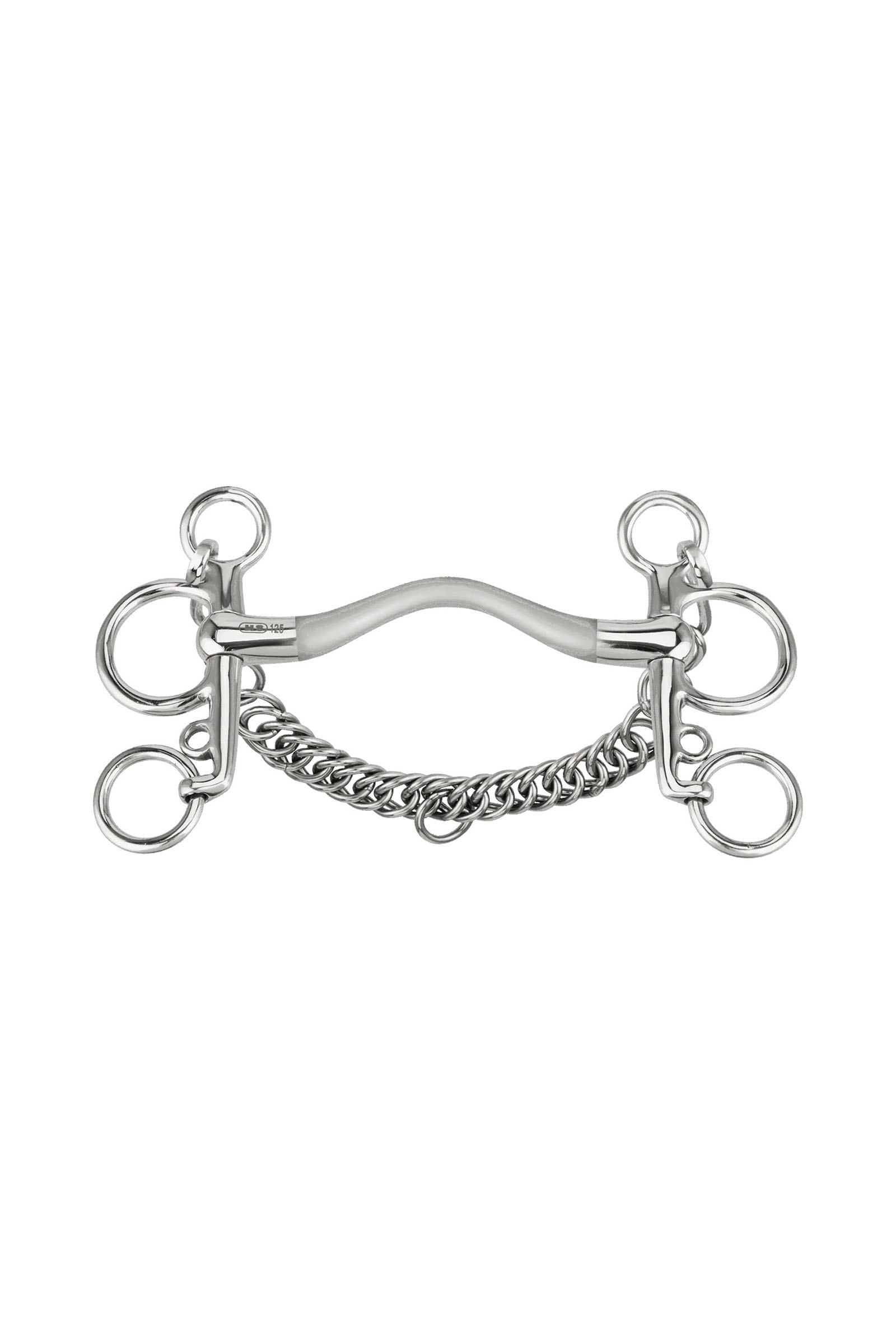 Sprenger Satinox CM pelham, met tongboog 14 mm, roestvrij staal