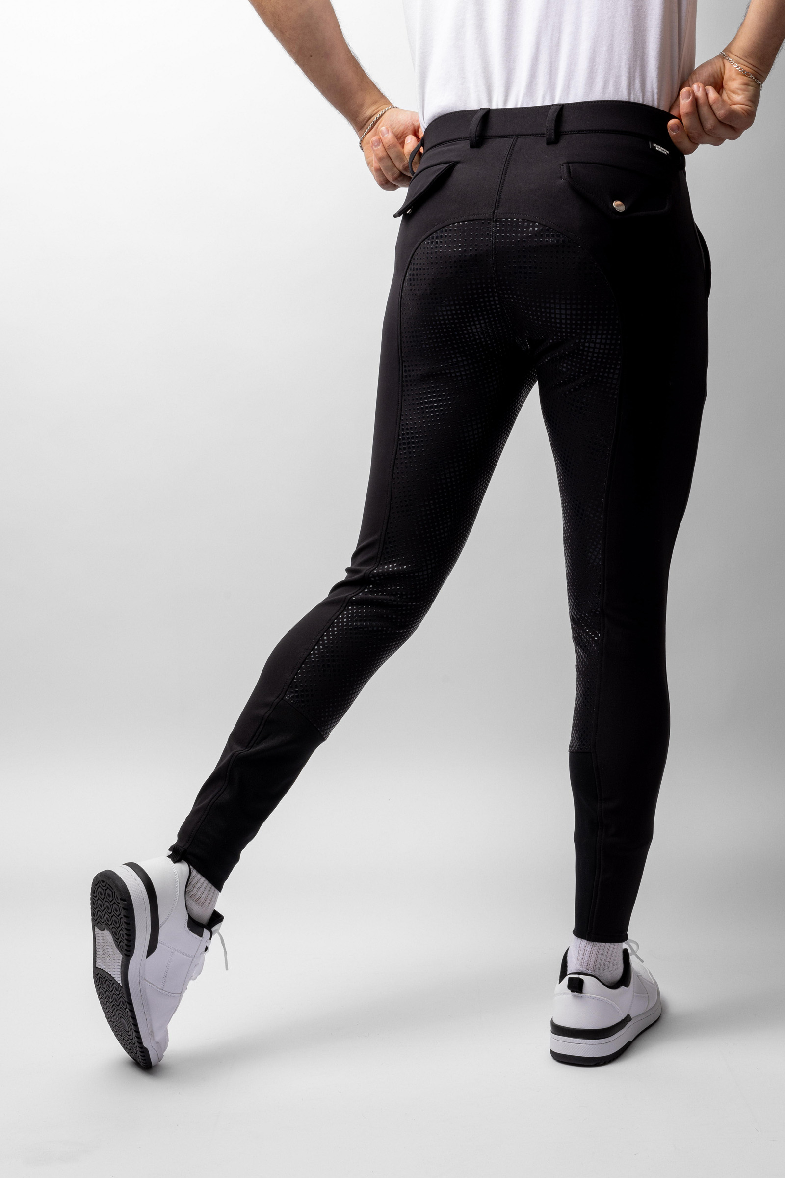 Horze Grand Prix heren rijbroek met fullseat van siliconen UPF 50+