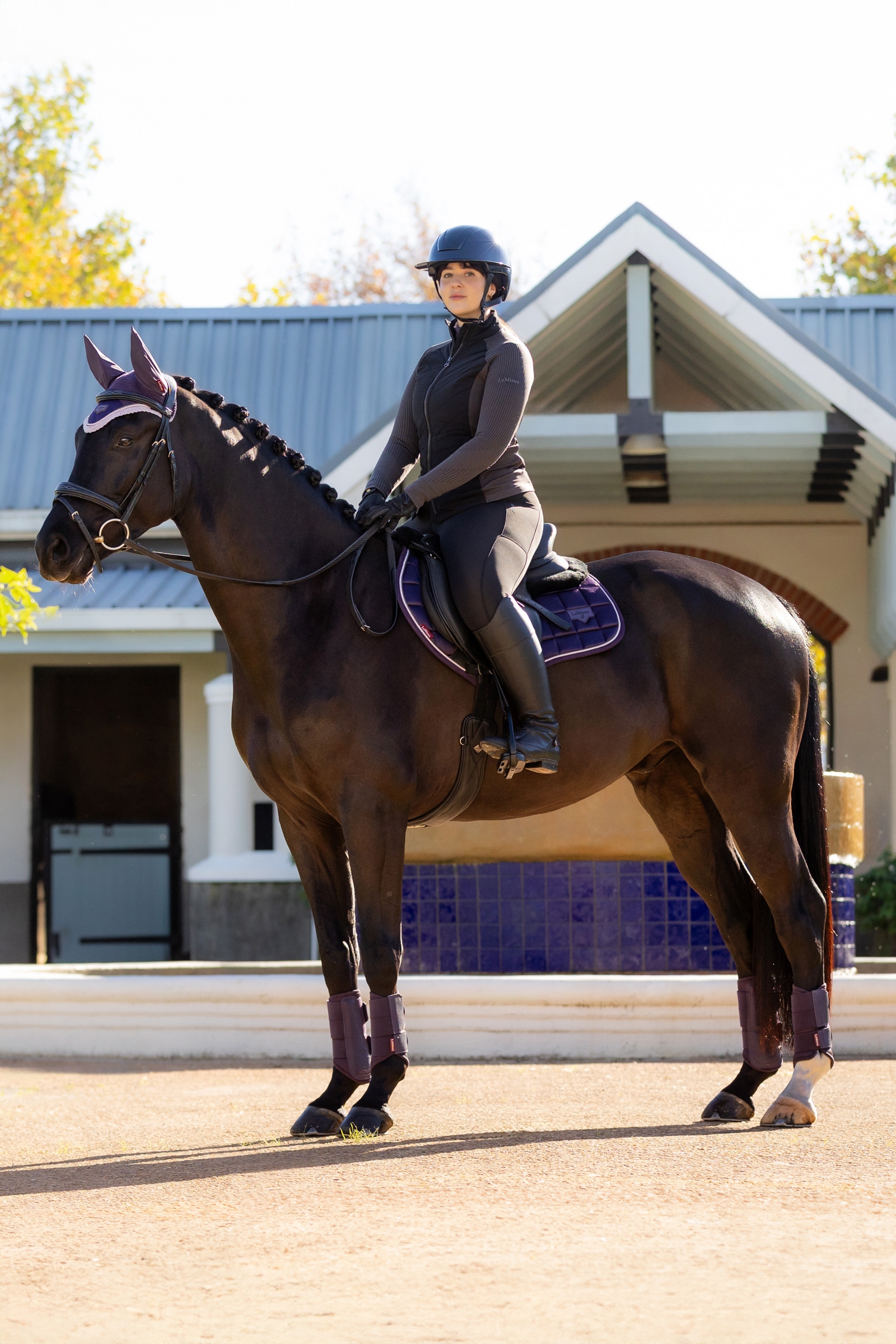LeMieux Merino+ Loire klassiek Close Contact zadeldek