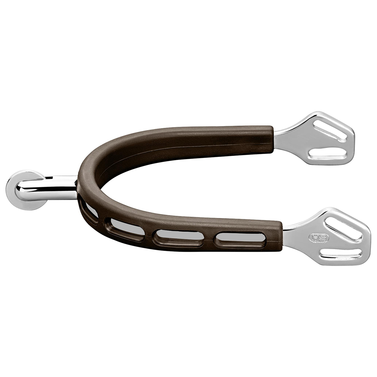 Sprenger Ultra Fit Brown Grip Sporen, SS met wiel #6