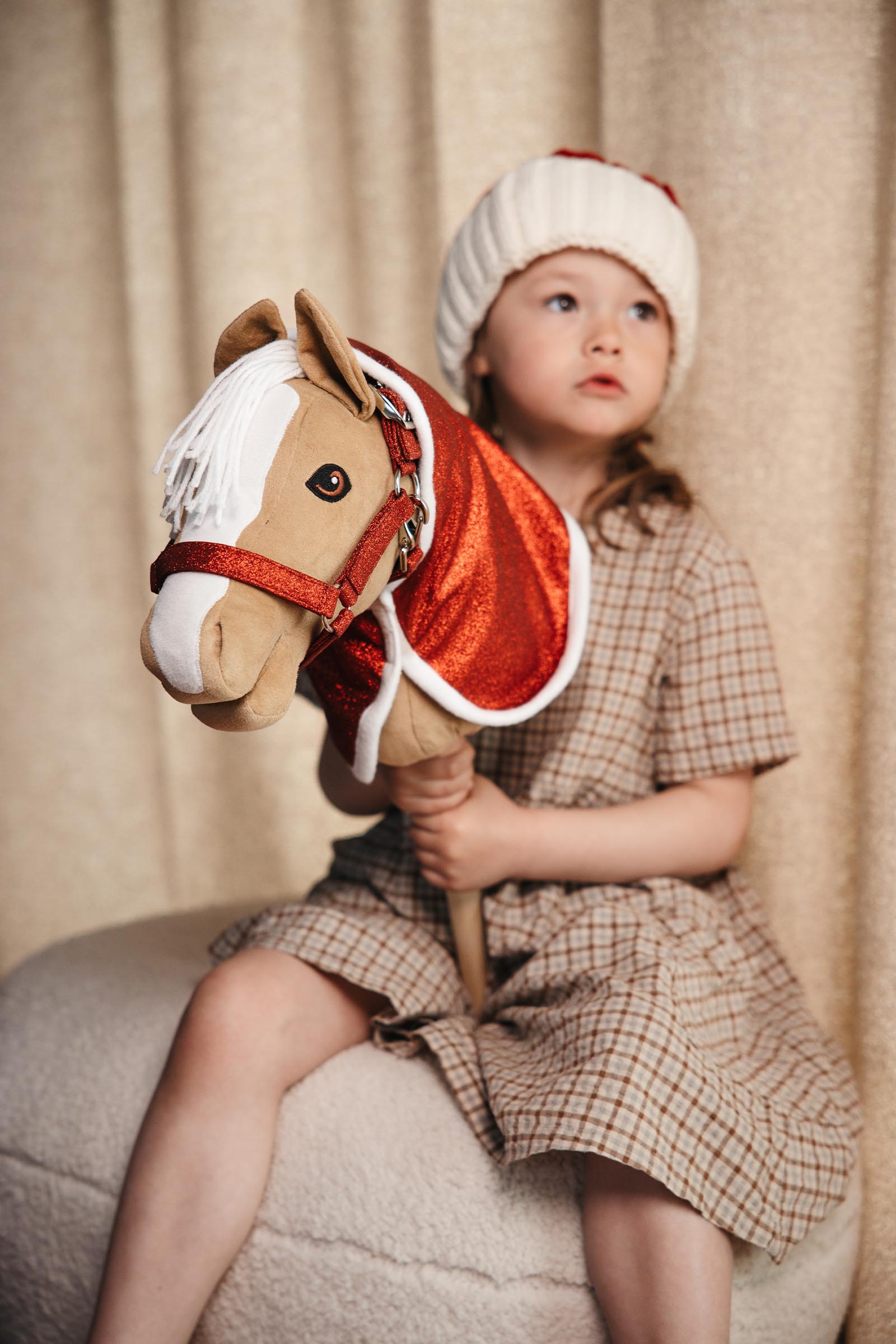 My Hobby Horse kerst glitter deken