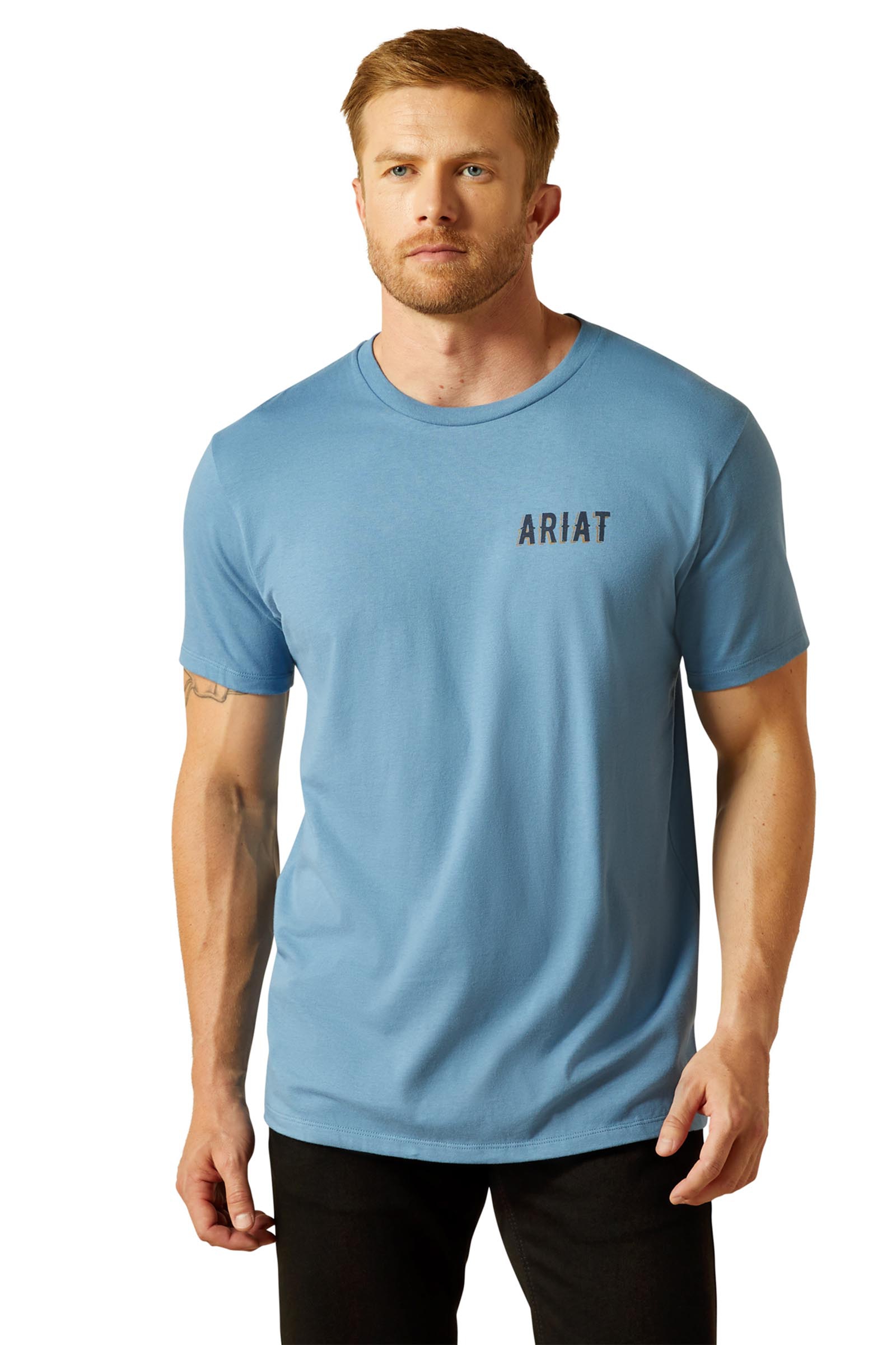 Ariat Blazing Saddle heren t-shirt