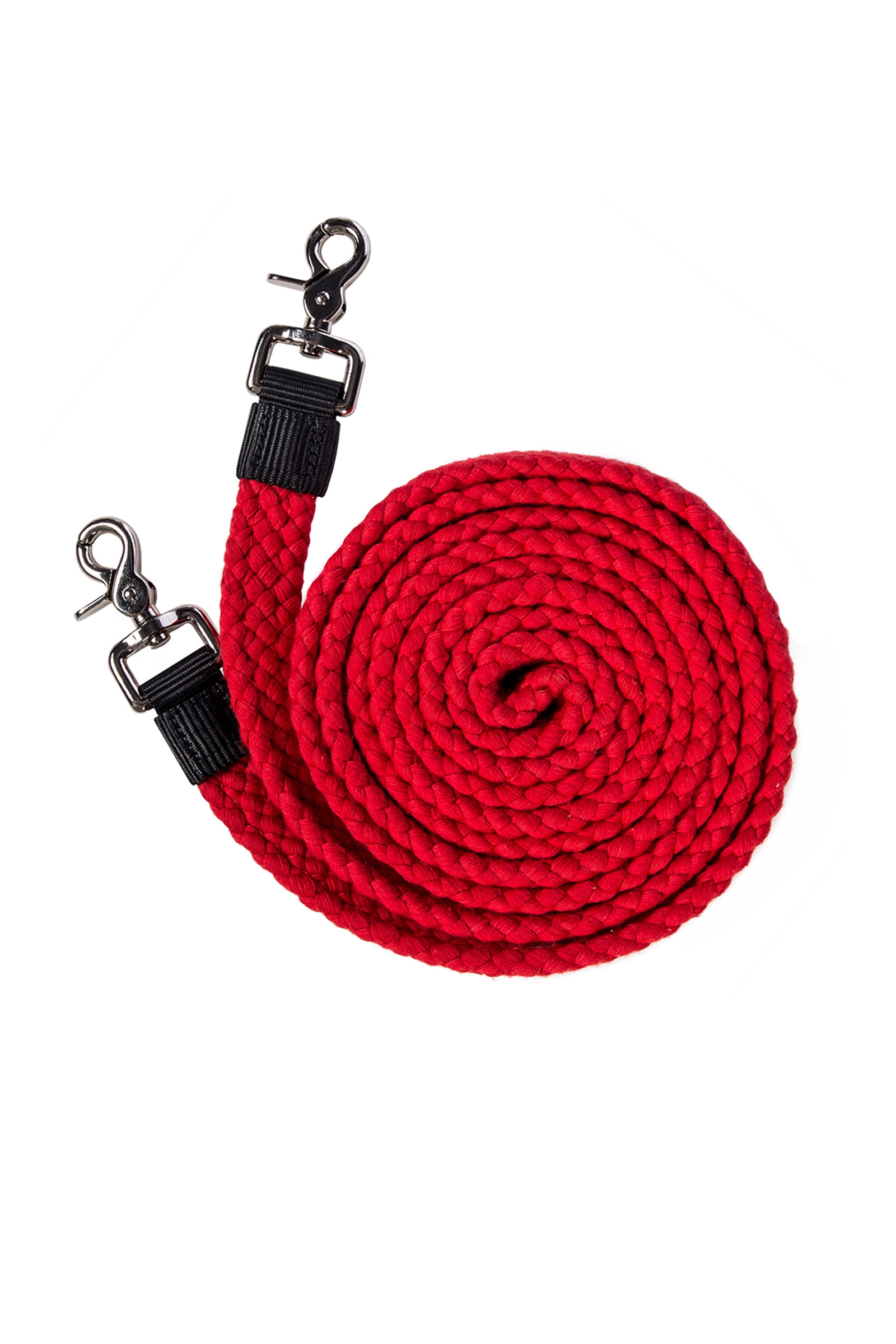 F.R.A. Freedom Riding Articles Gabi Plat geweven katoenen teugels 25 mm, met clips 300 cm