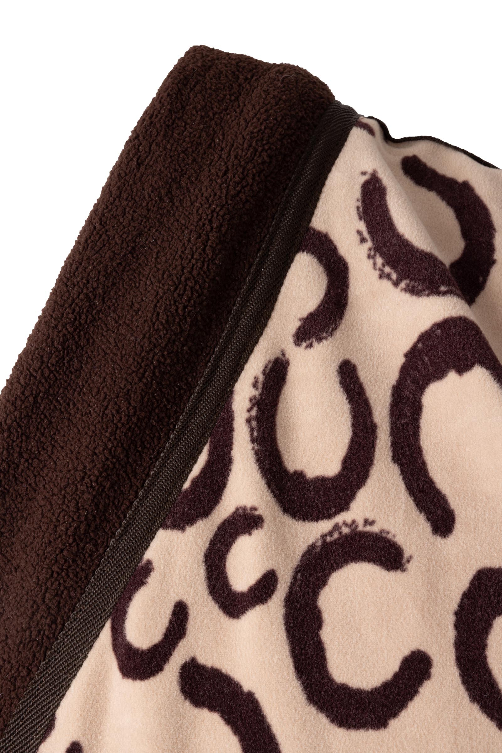 Horze Teddyfleece cooler deken met diepe pool