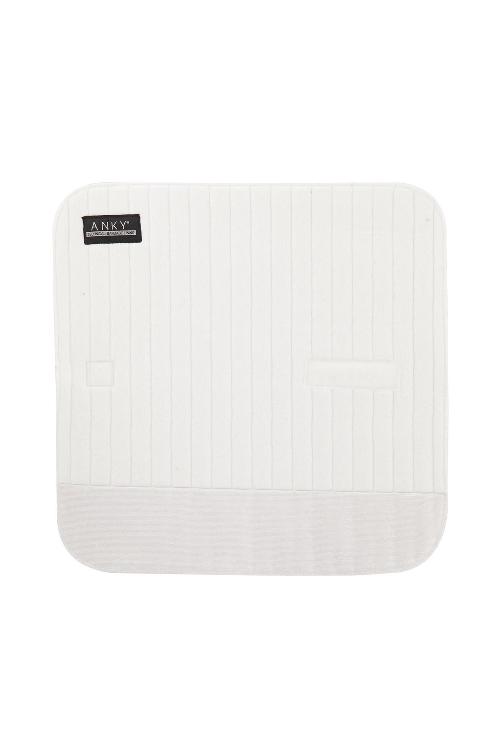 White ANKY Cool-Dry Bandage Onderleggers, 50x50 cm, Set van 4