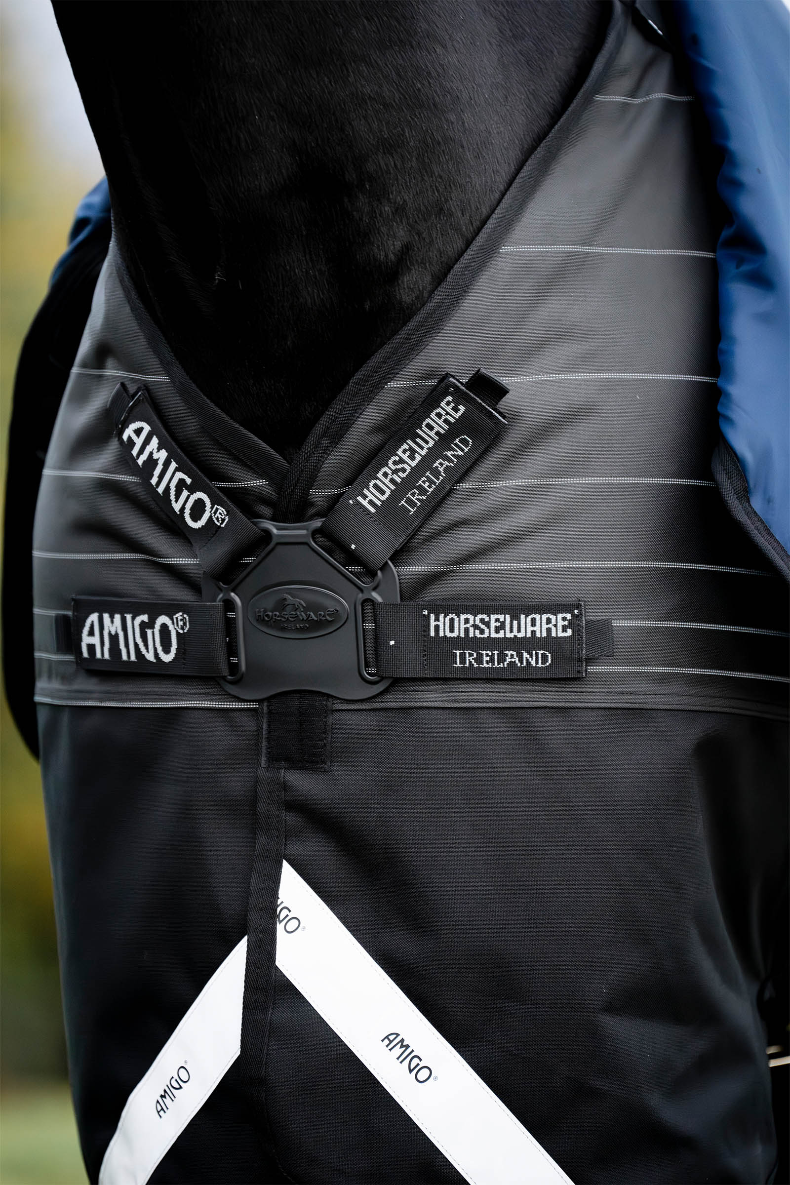 Horseware Amigo 1200D FieldSafe Reflectech Plus buitendeken, 250 g