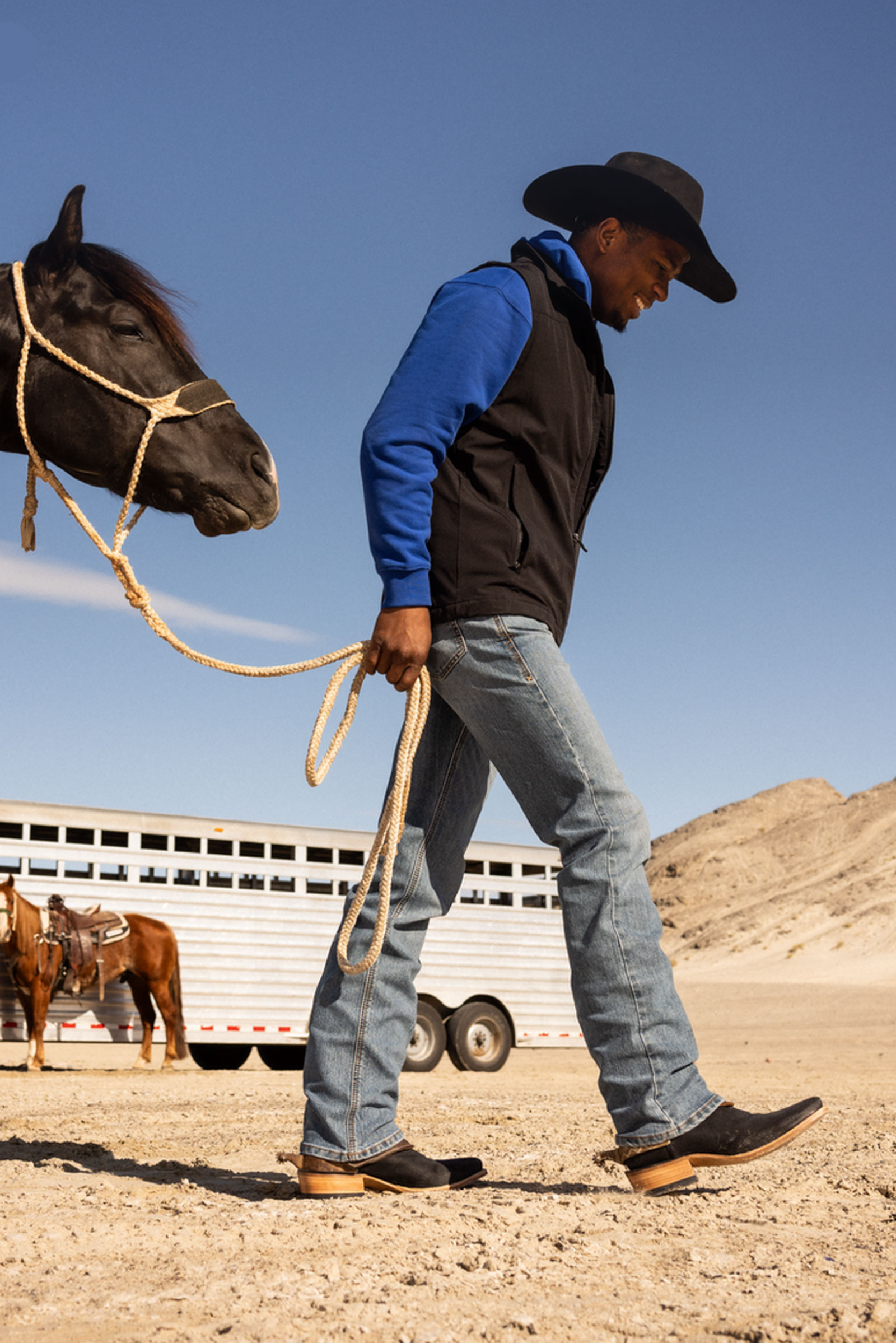 Ariat M8 Modern Tekstretch Sebastian Heren jeans met smalle pijp