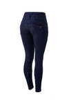 Horze Kacy Denim Thermo Rijbroek met Full Seat, dames