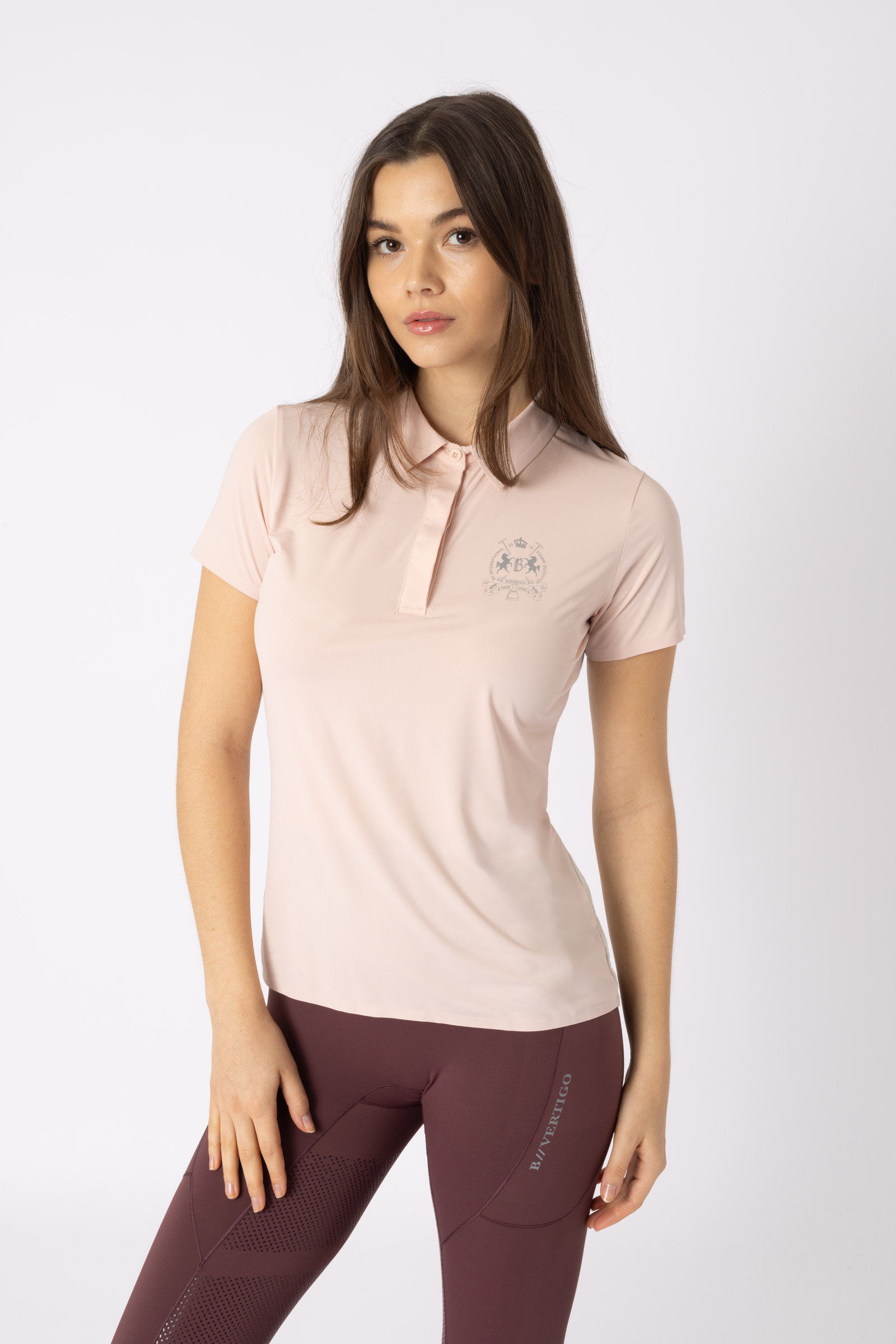 B Vertigo Daphne naadloos poloshirt, dames