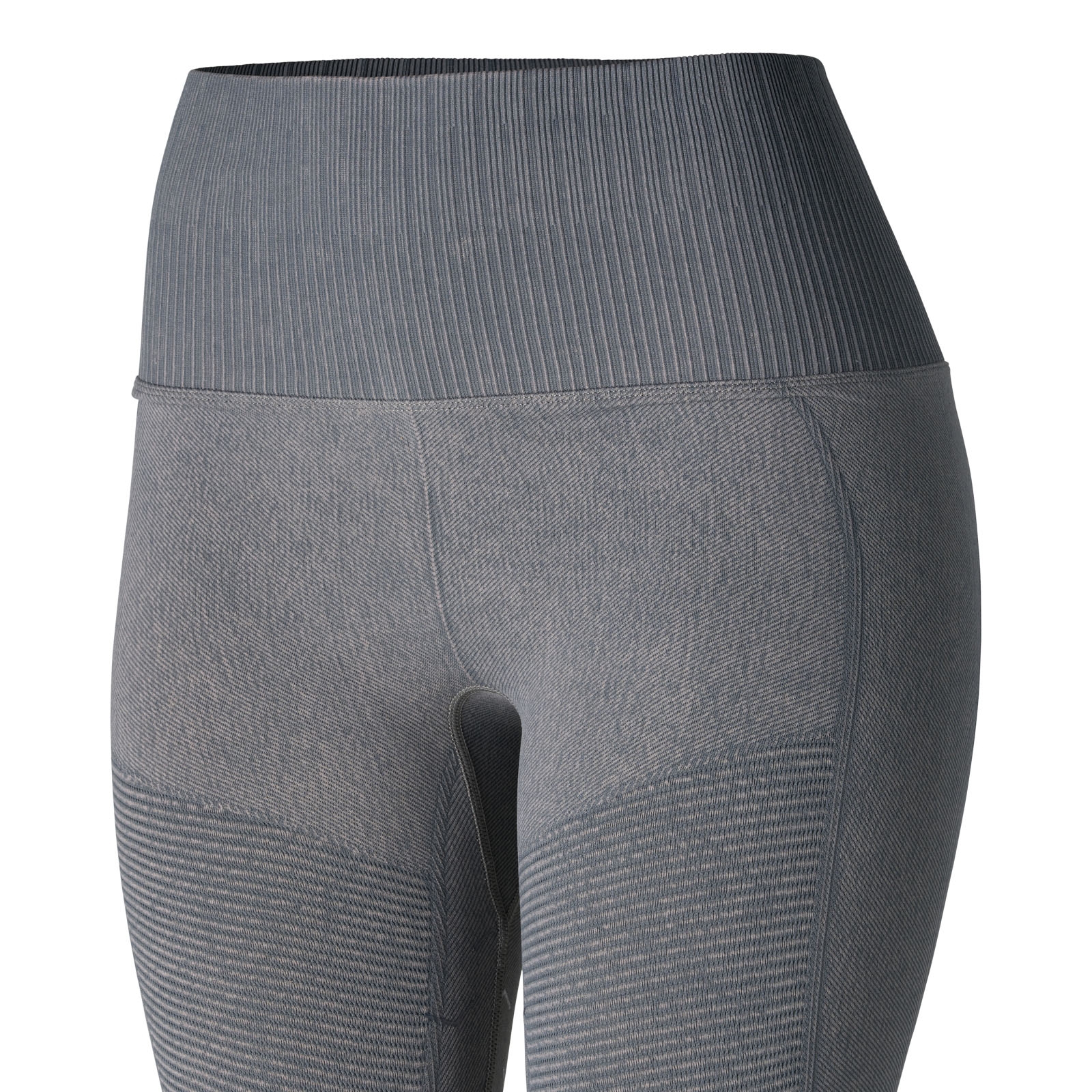 Horze Vanessa Naadloze Denim-Look Siliconen Full Seat Tights, dames