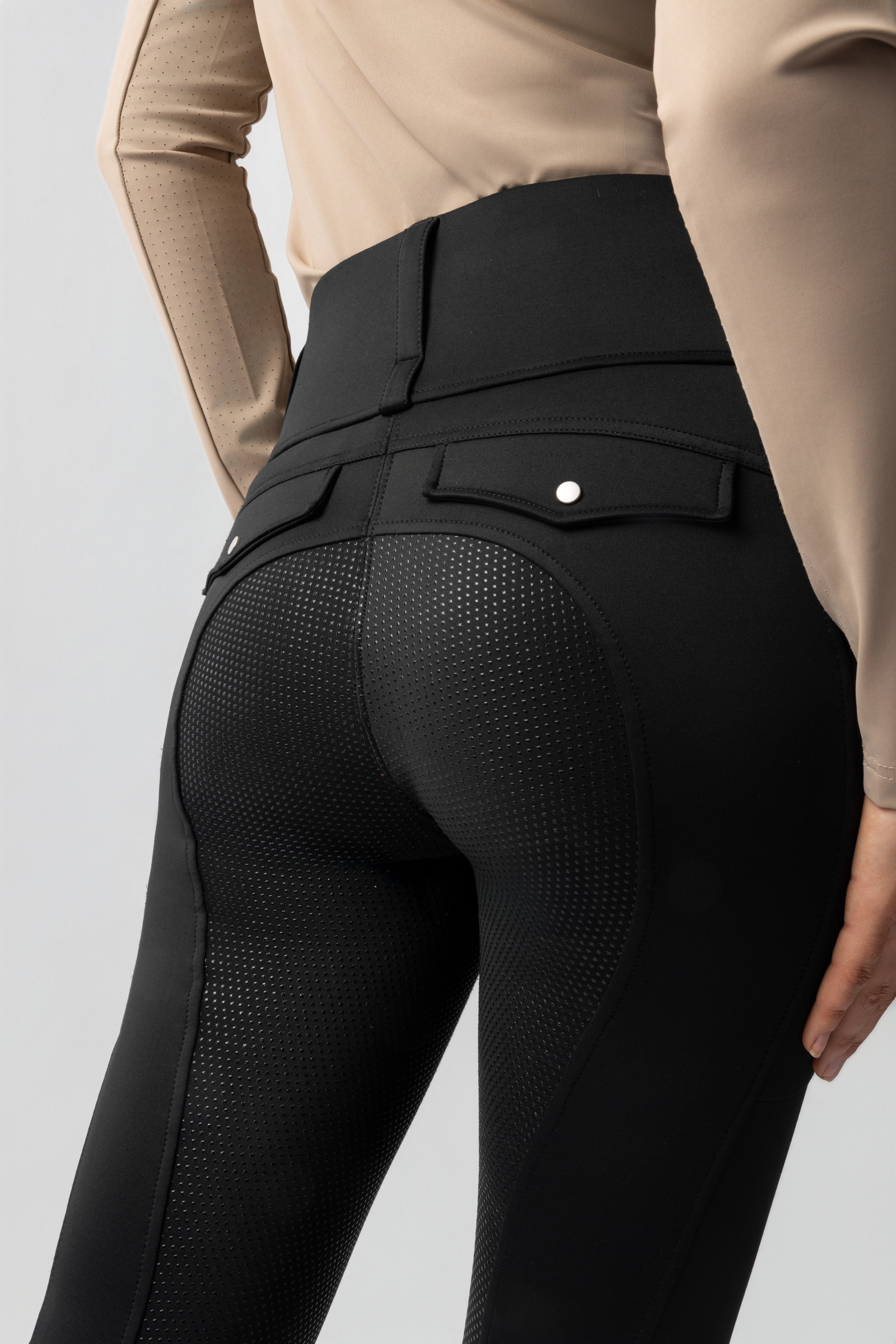 Horze Anya Hybrid Thermotights met Fullgrip