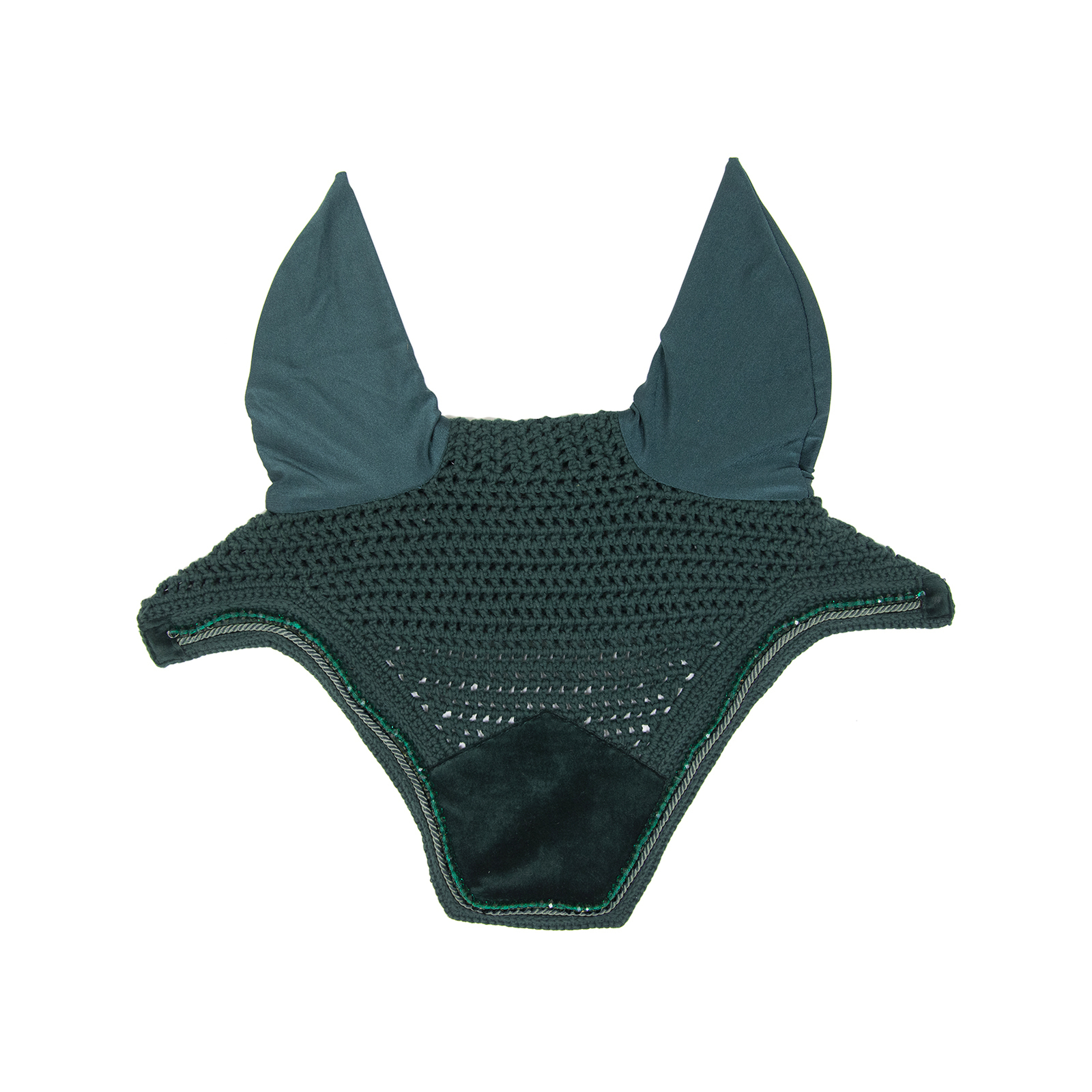 Ponderosa Pine Dark green Kentucky Horsewear Oornetje Wellington Velvet