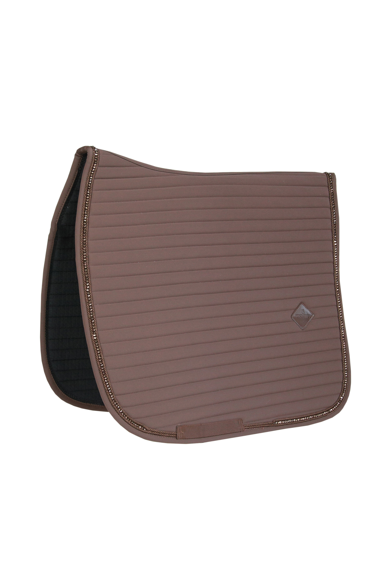 Brown Kentucky Horsewear Zadeldoek met Parels dressage