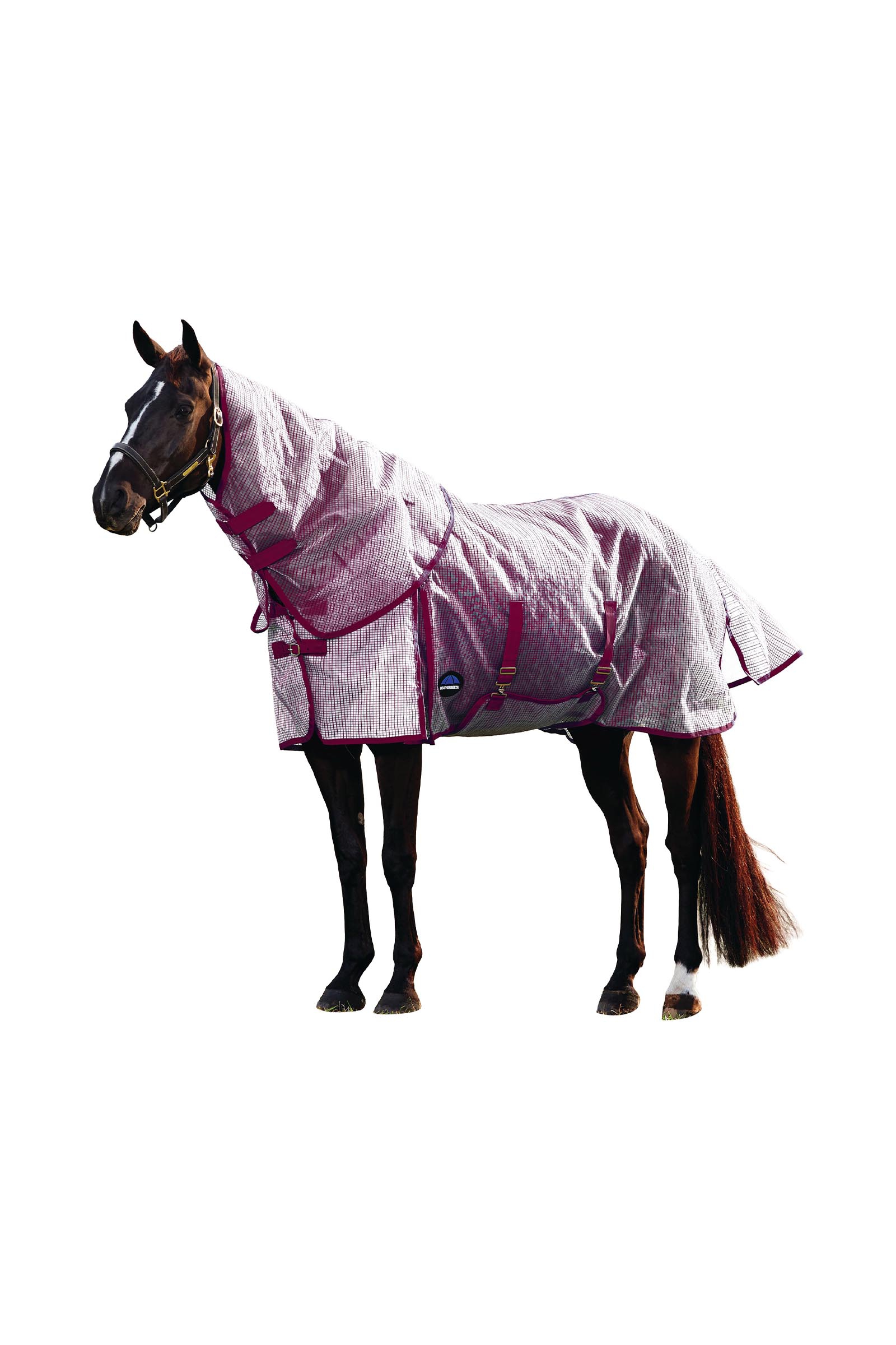 Weatherbeeta ComFiTec Ripshield Vliegendeken met afneembare hals, 0 g  