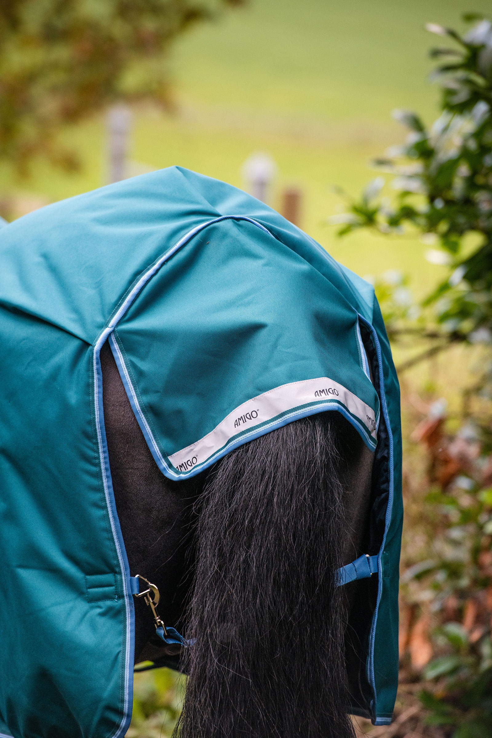 Horseware Amigo Bravo 12 Wug buitendeken met hoge hals, 0 g