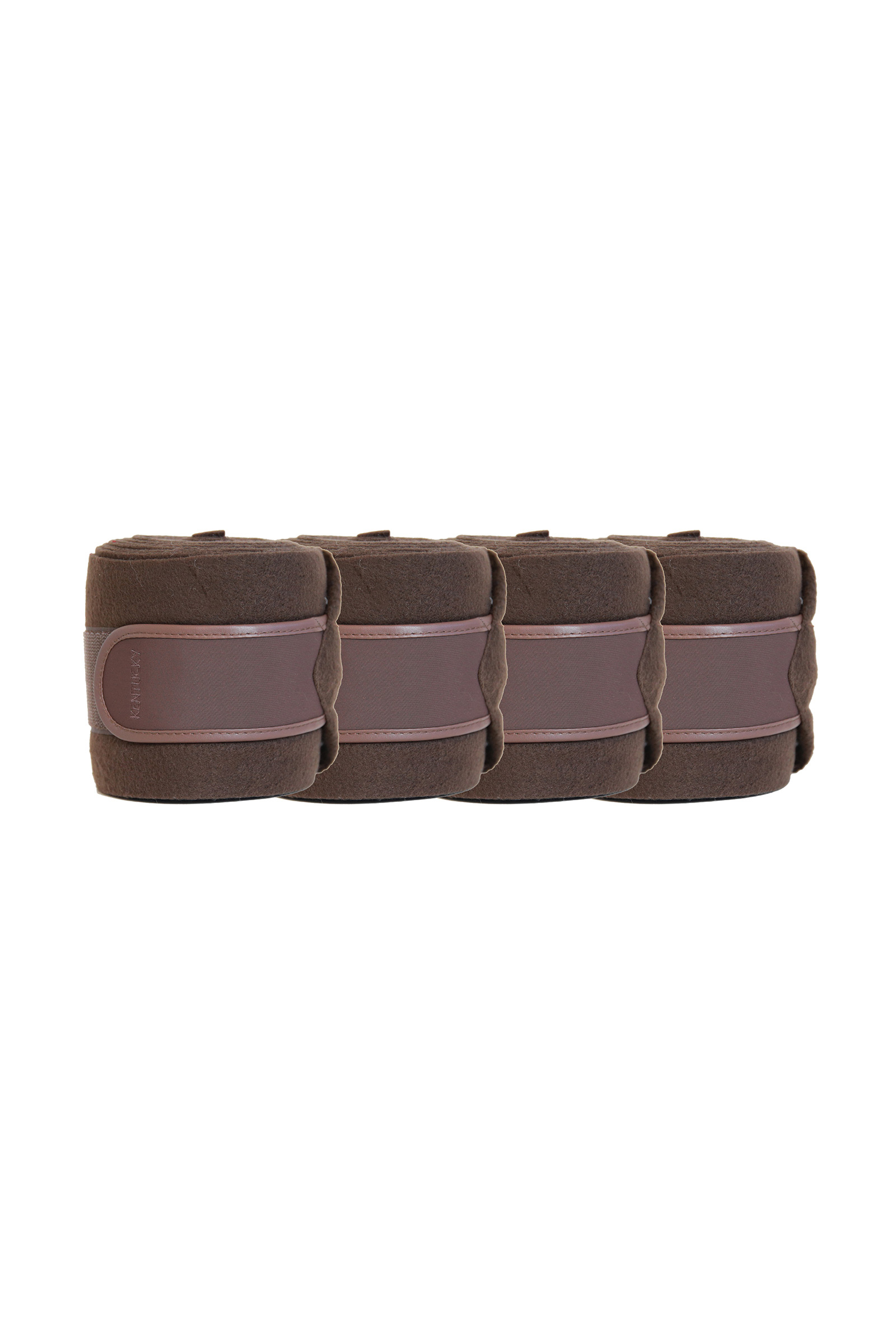 Brown Kentucky Horsewear Polar Fleece Bandages