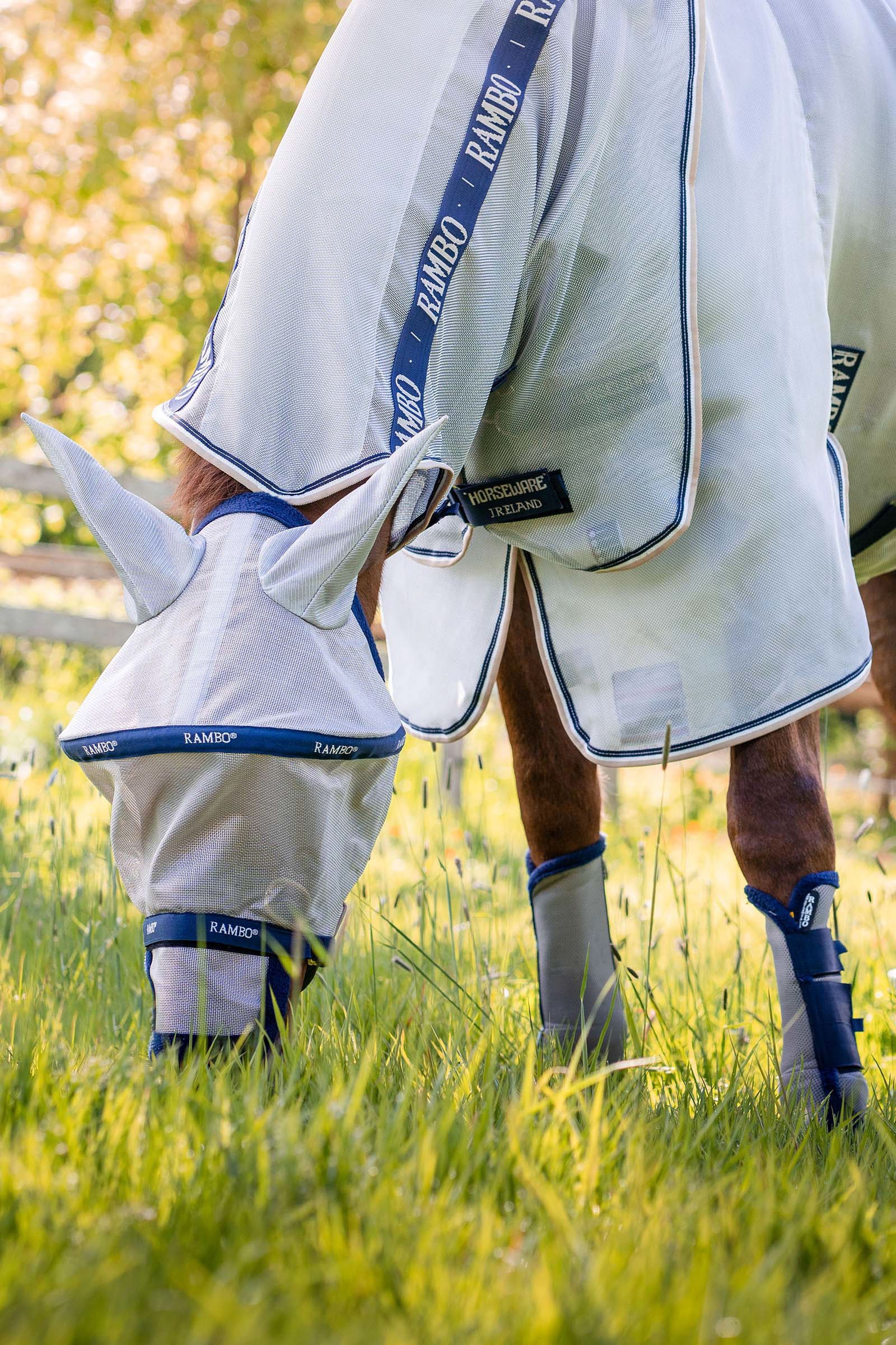 Horseware Rambo Protector vliegendeken met afneembare hals