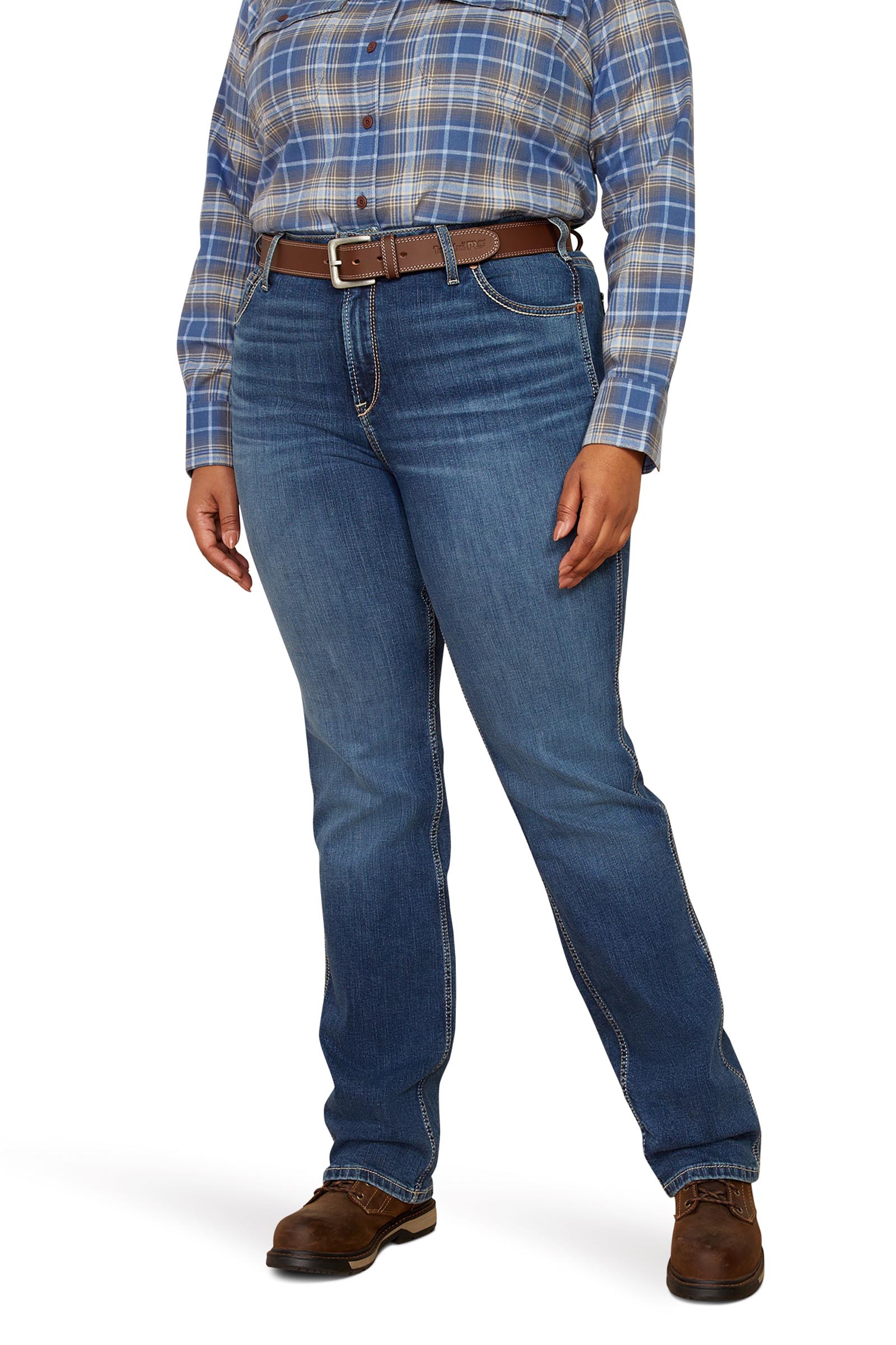 Ariat Rebar HR Riveter Straight Dames jeans met rechte pijp