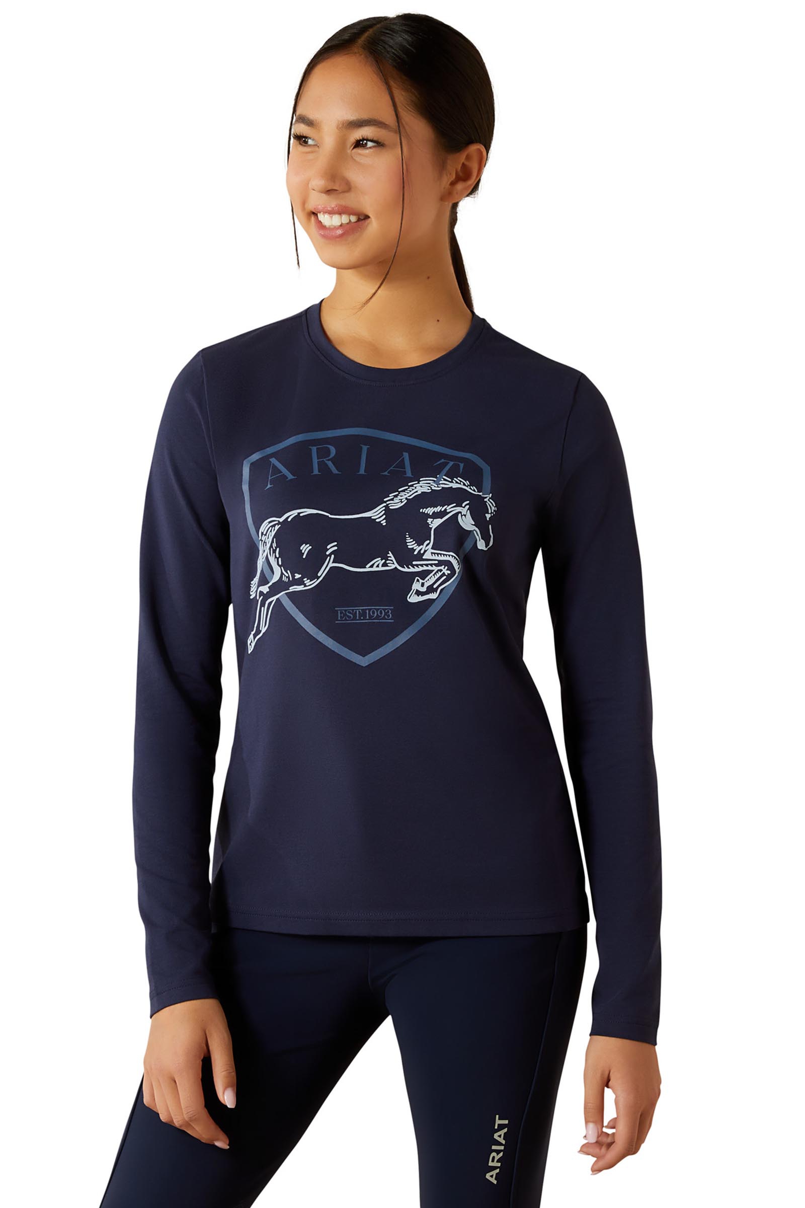 Ariat Liberty Jump kindershirt met lange mouwen