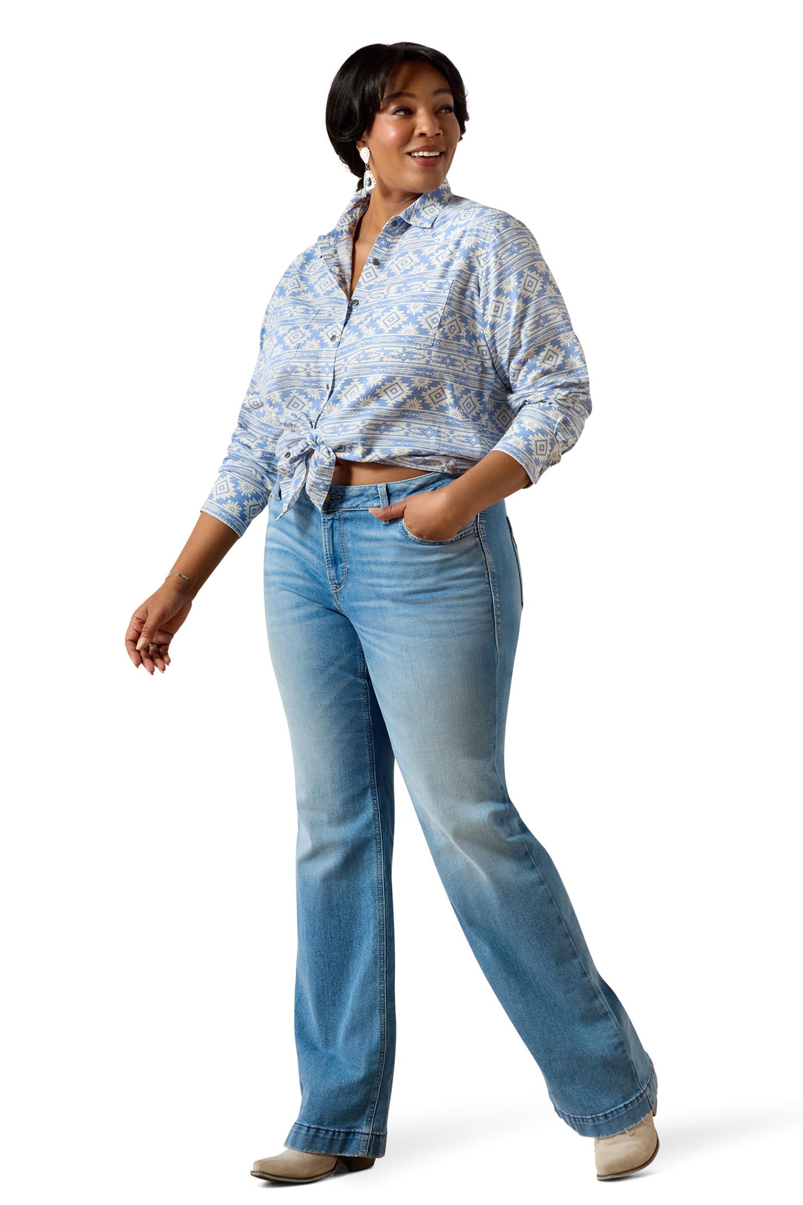 Ariat Billie Jean dames blouse met lange mouwen