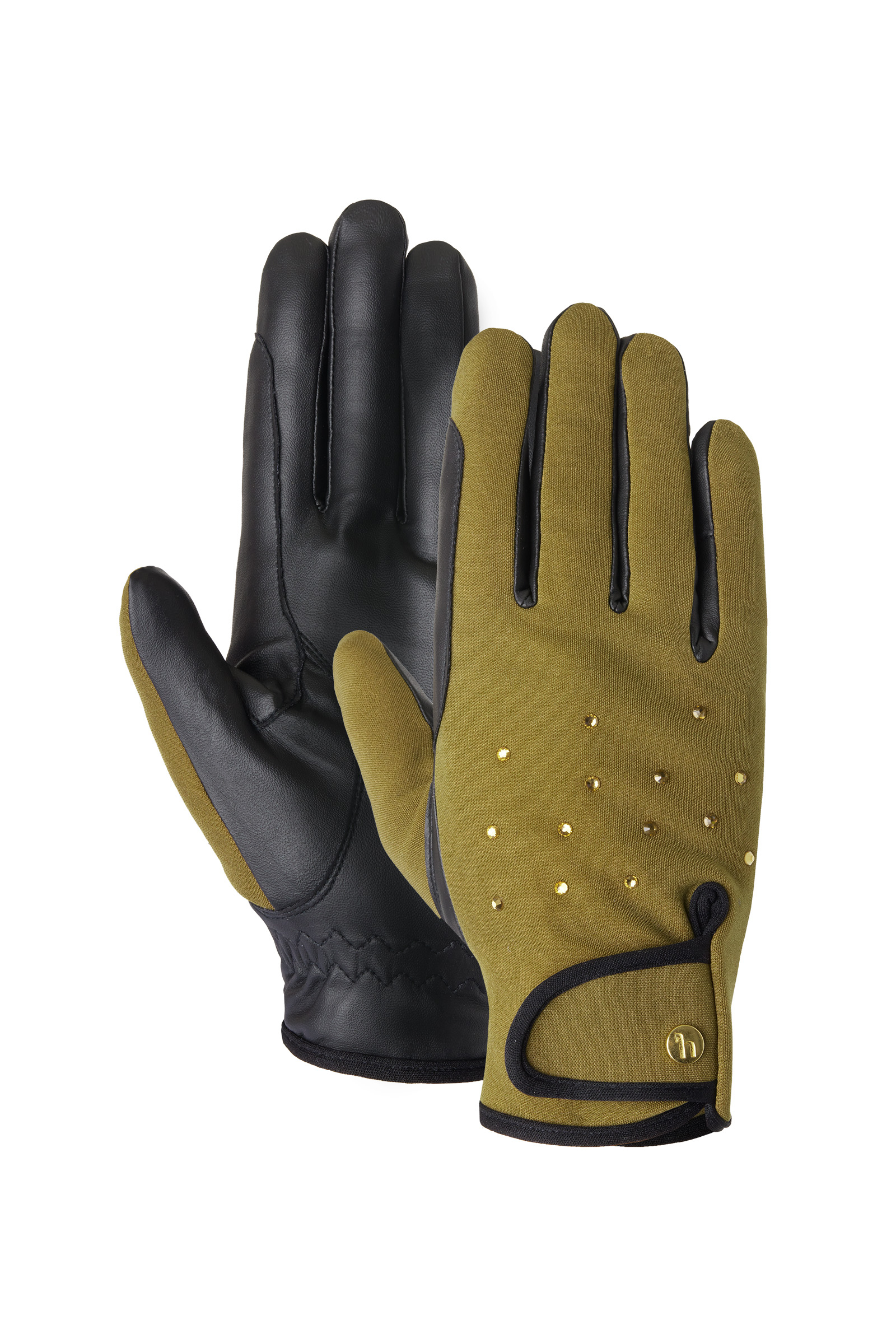 Horze Joana winter rijhandschoenen met strass