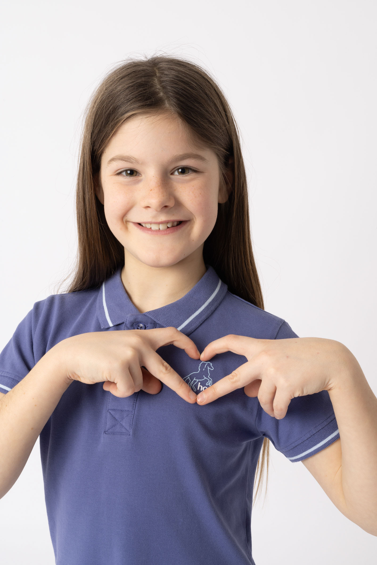 Horze Sohra functioneel poloshirt, kids