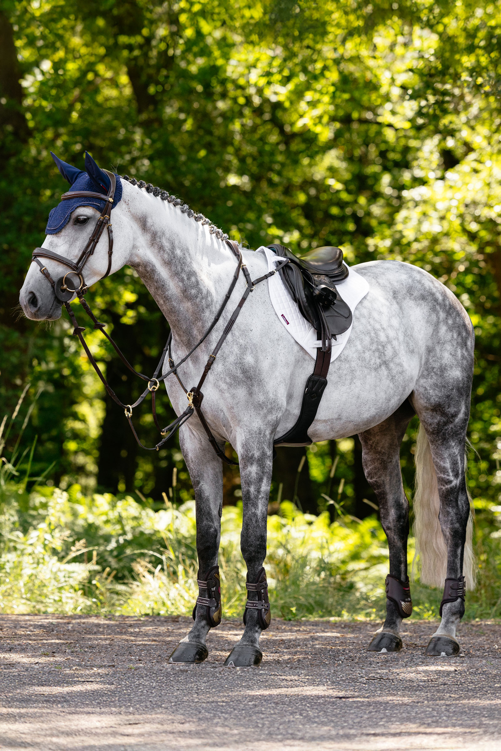 LeMieux katoen close contact halve vierkante pad