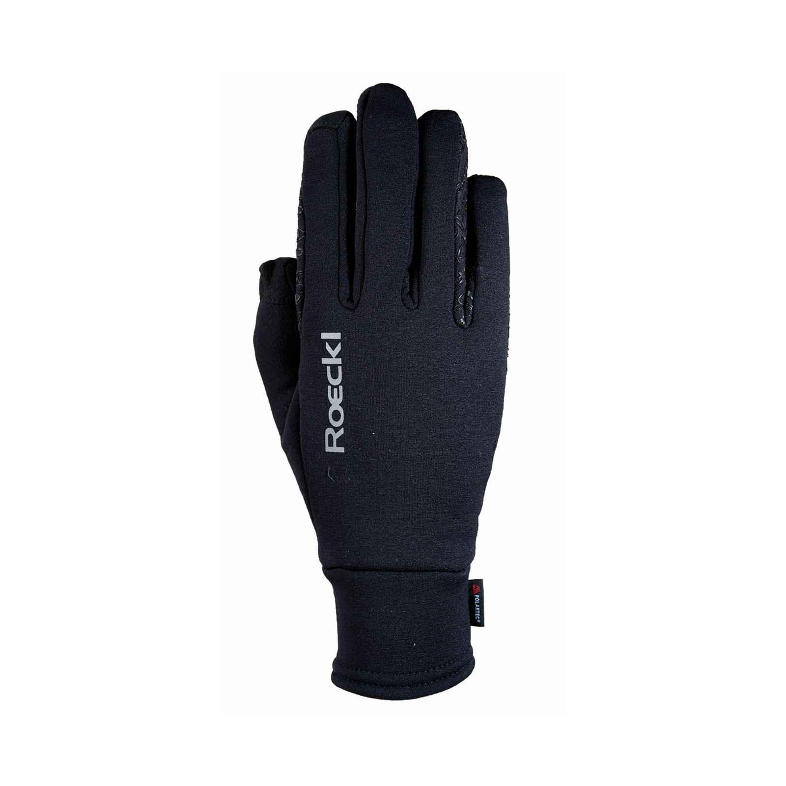Black Roeckl Weldon Polartec Power Stretch handschoenen, geschikt voor touchscreen