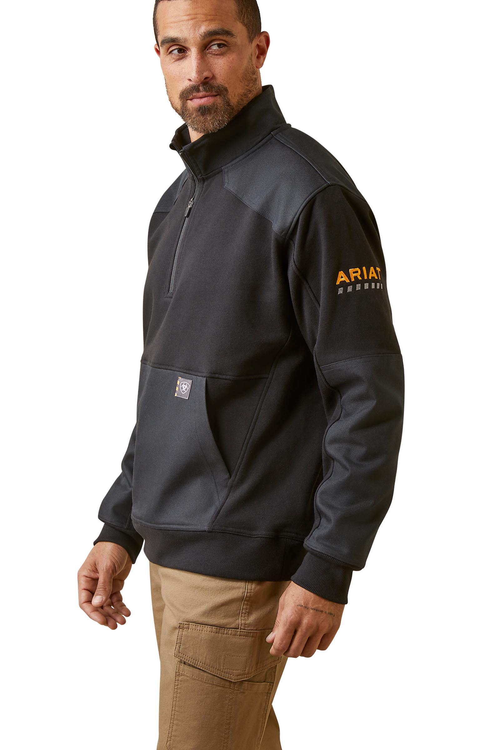 Ariat Rebar Workman Duracanvas Heren sweatshirt met 1/4 rits