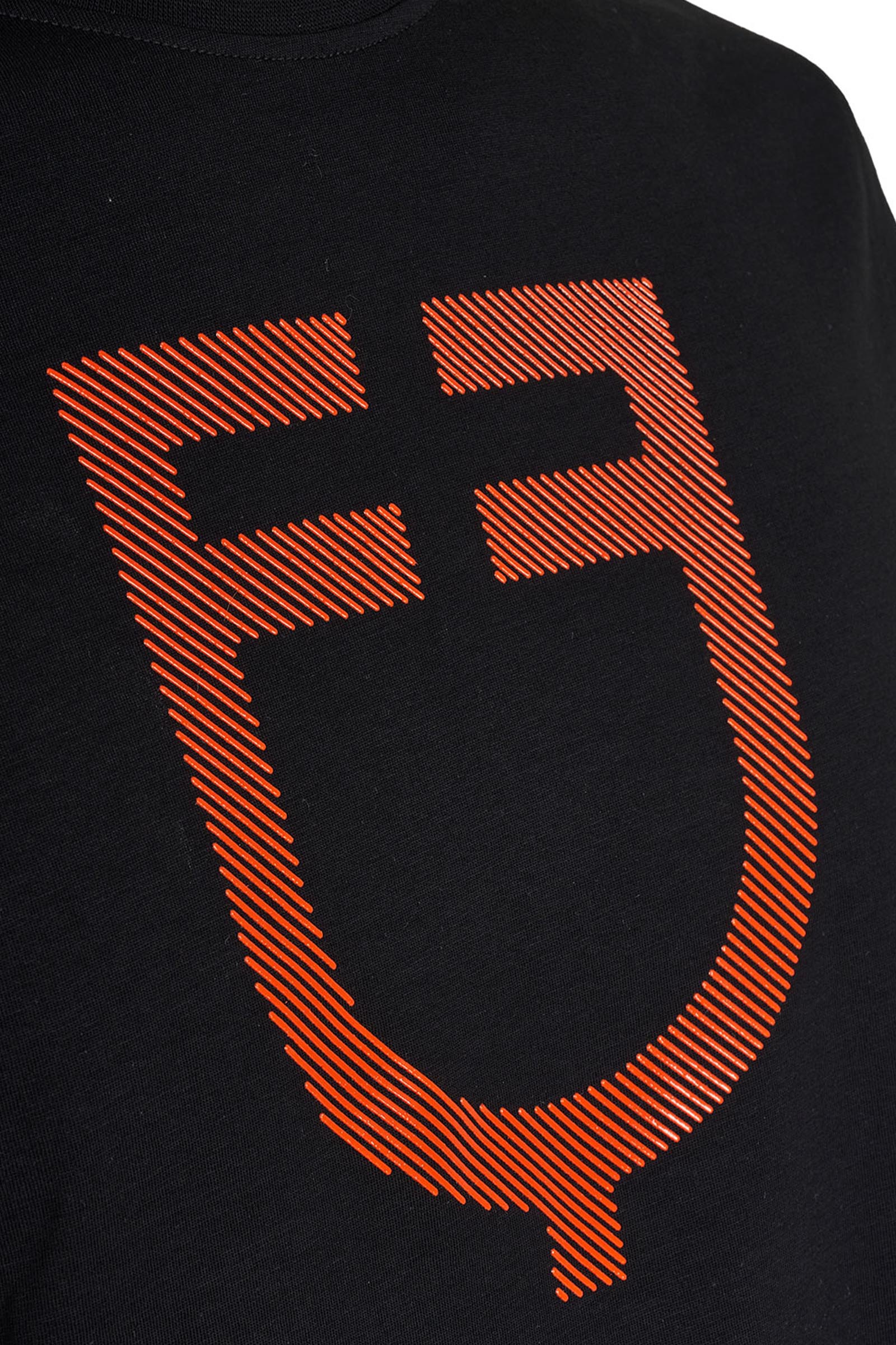 Equestro SS2026 Heren Basic T-shirt met glanzend logo  