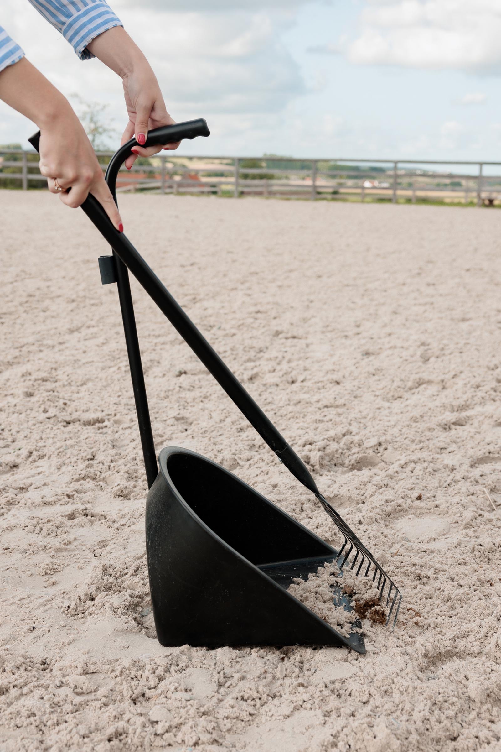 Grooming Deluxe mestschop en hark  