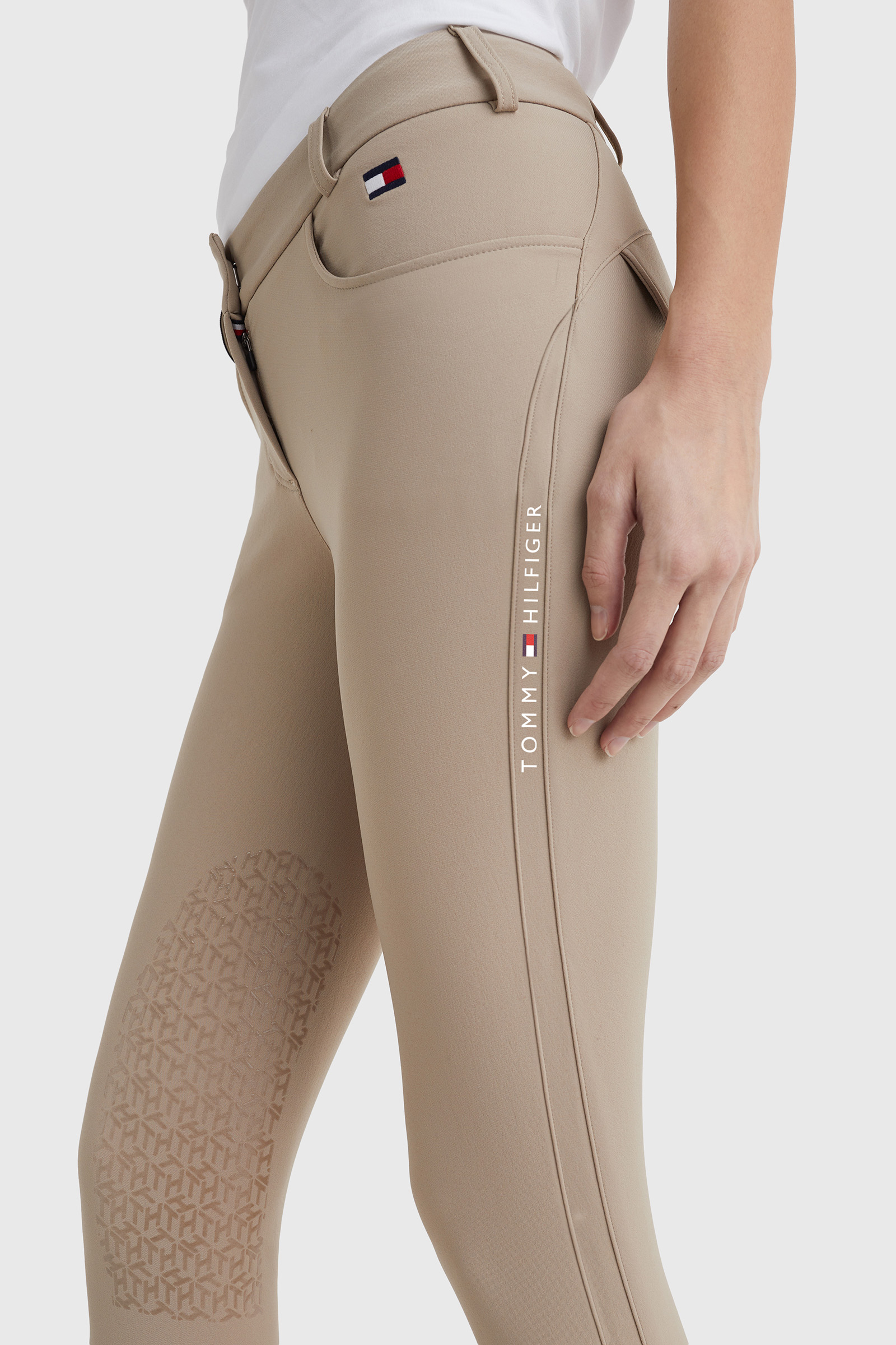 Tommy Hilfiger Equestrian Classic damesrijbroek met kniegrip