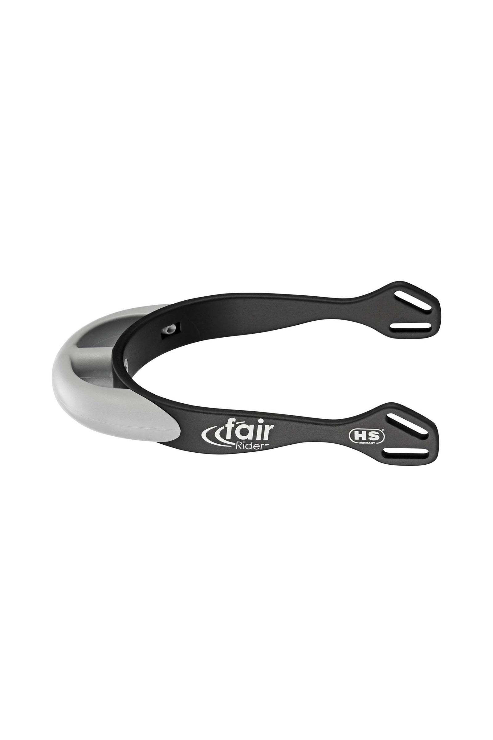 Black/Silver Sprenger FairRider aluminium sporen 20 mm dik rond  