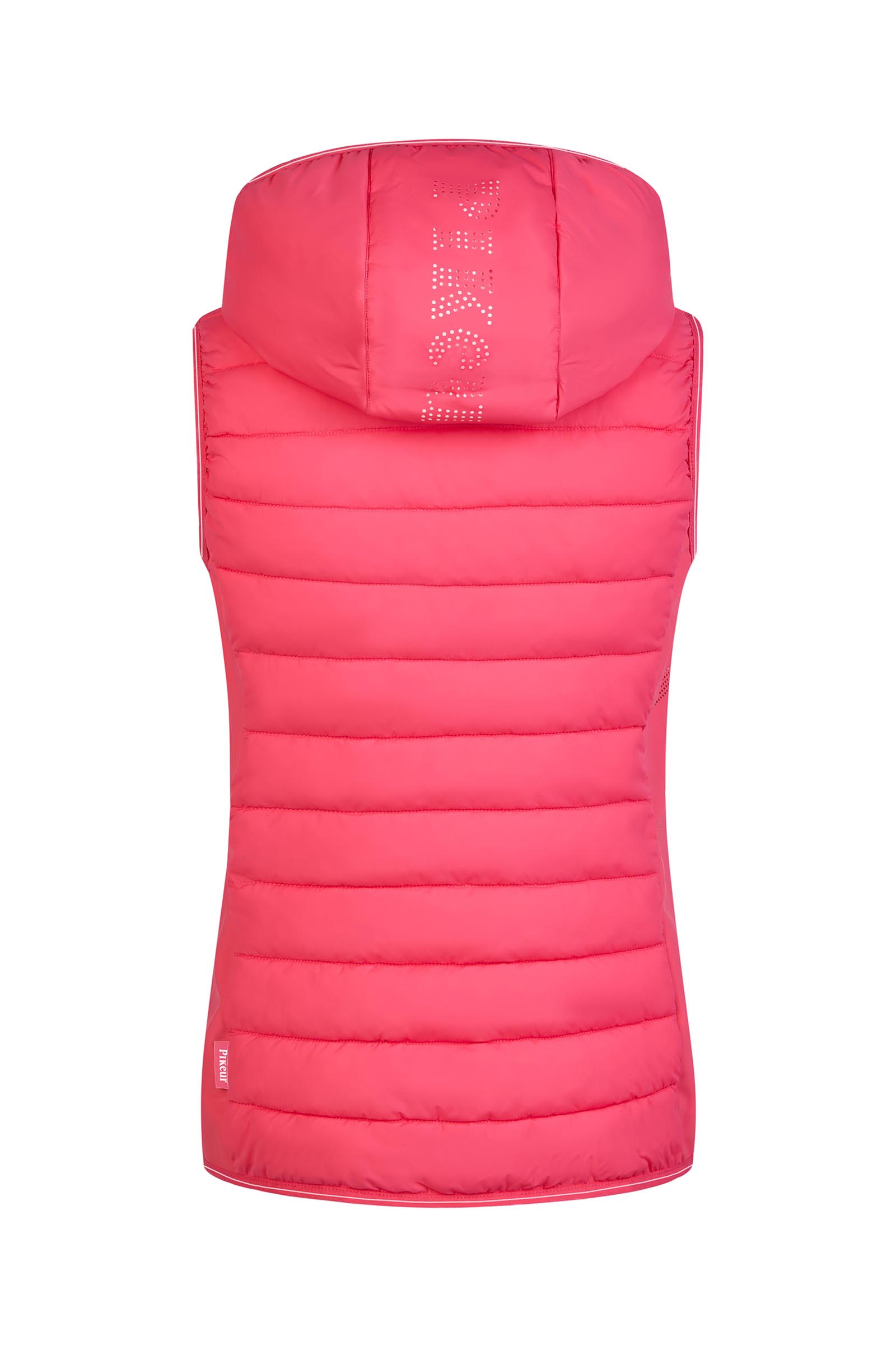 Pikeur dames hybride vest met afneembare capuchon