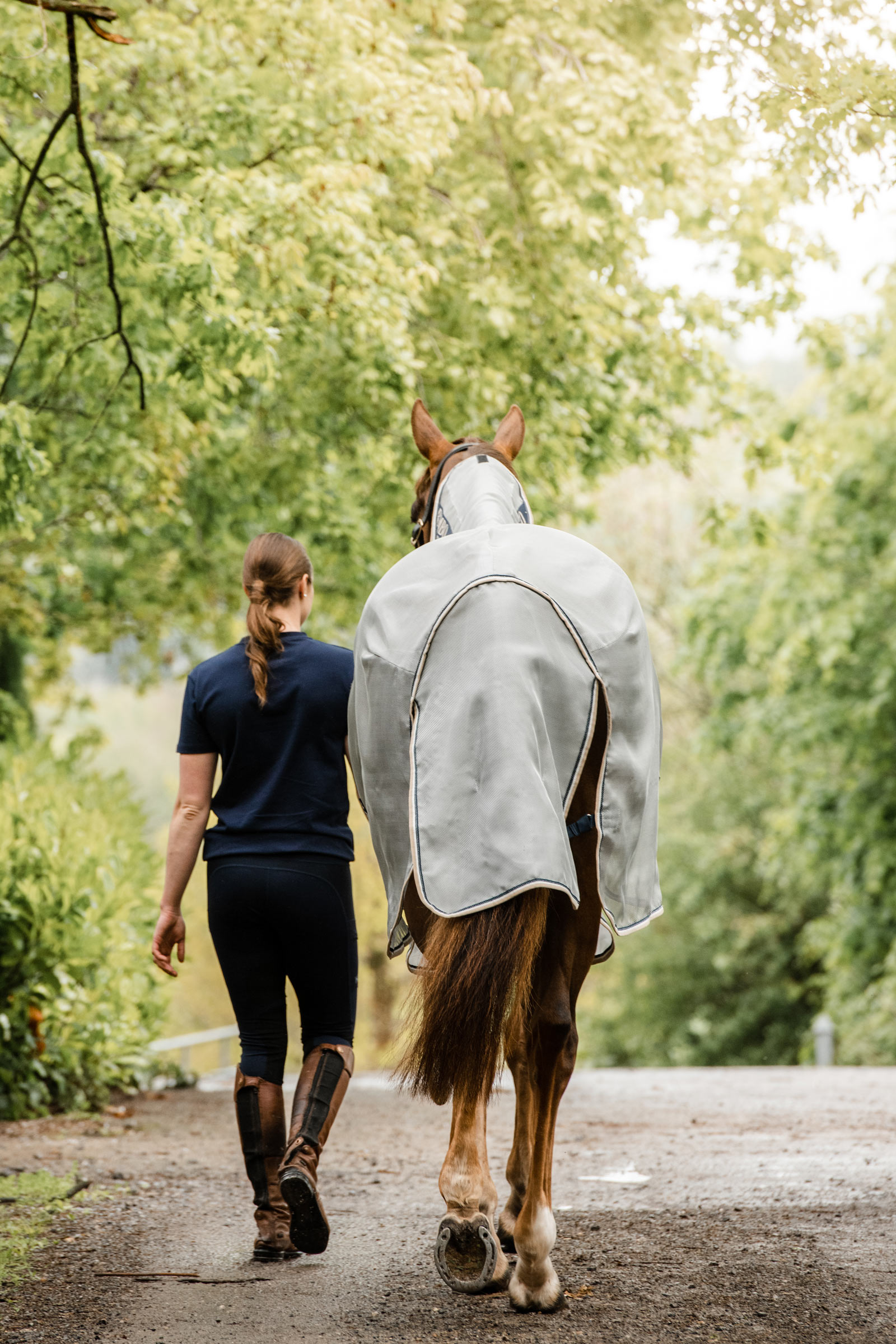 Horseware Rambo Protector vliegendeken met afneembare hals
