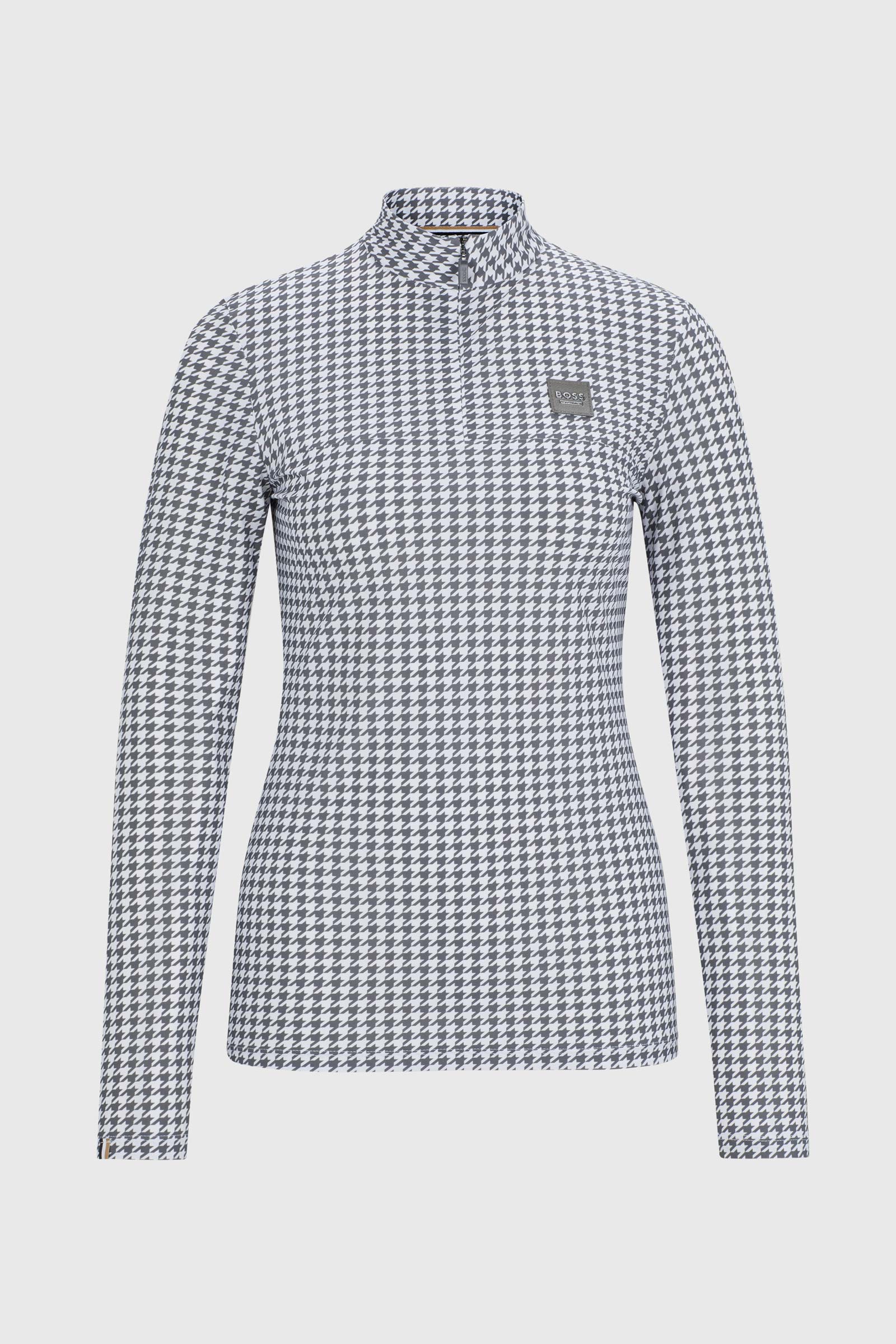 Boss Rachel trainingsshirt Houndstooth