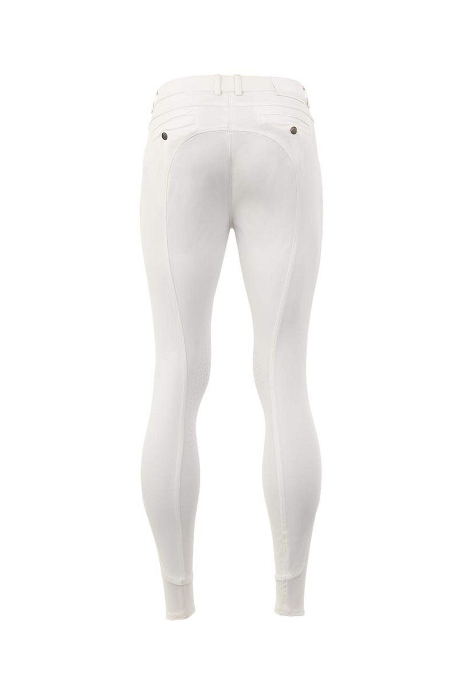 Snow white BR Maikel heren rijbroek met knee grip siliconen