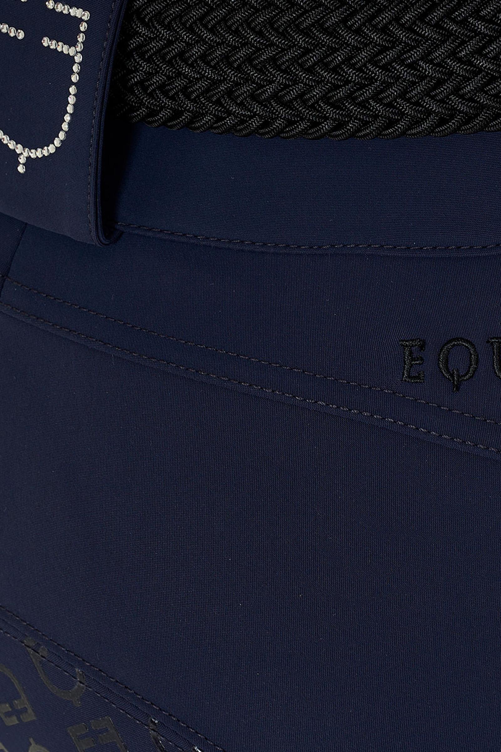 Equestro SS2026 Dames High Waist Stones Logo volledige grip rijbroek  