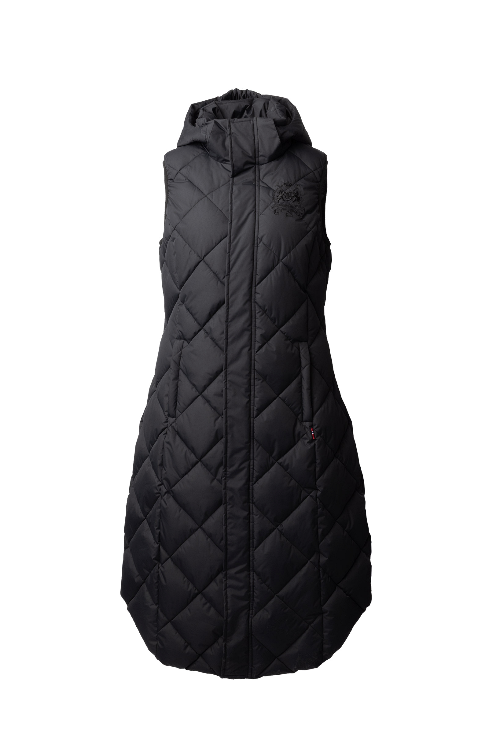 B Vertigo Gem Gewatteerde lange bodywarmer