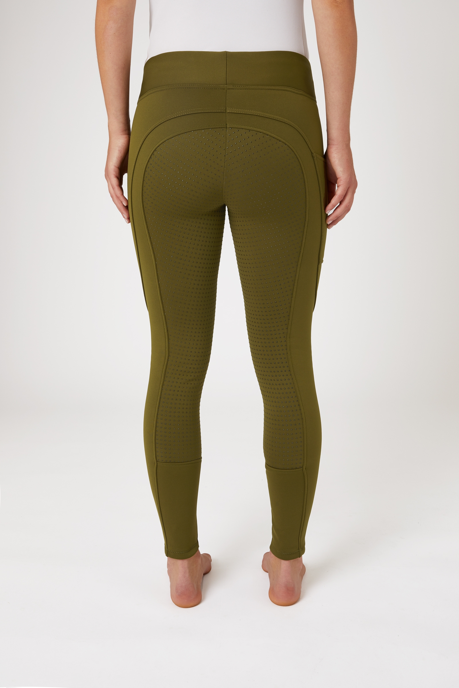 Horze Active fullgrip winter rijlegging met telefoonzak, dames