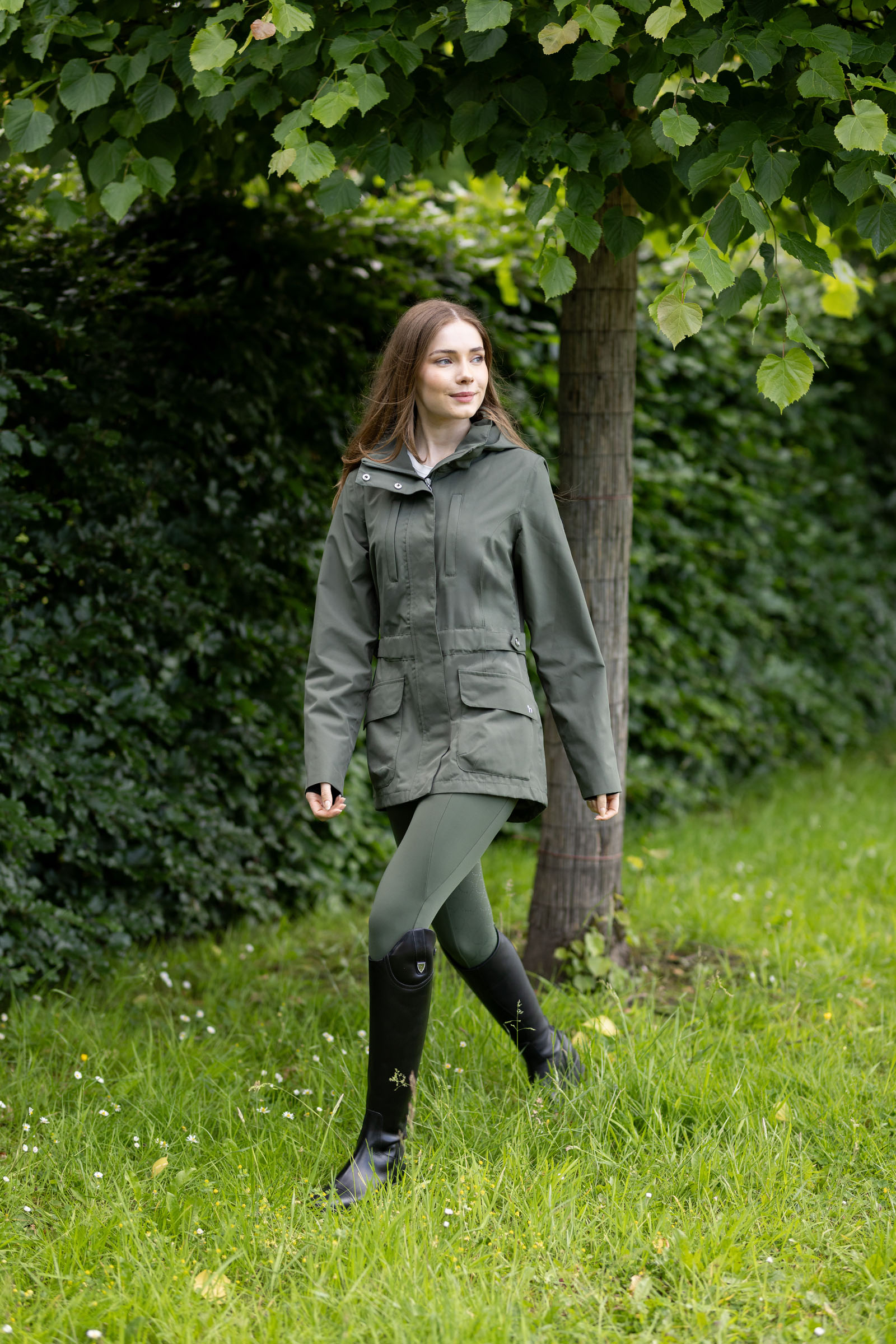 Horze Jadine dames technische waterdichte zomer rijjas