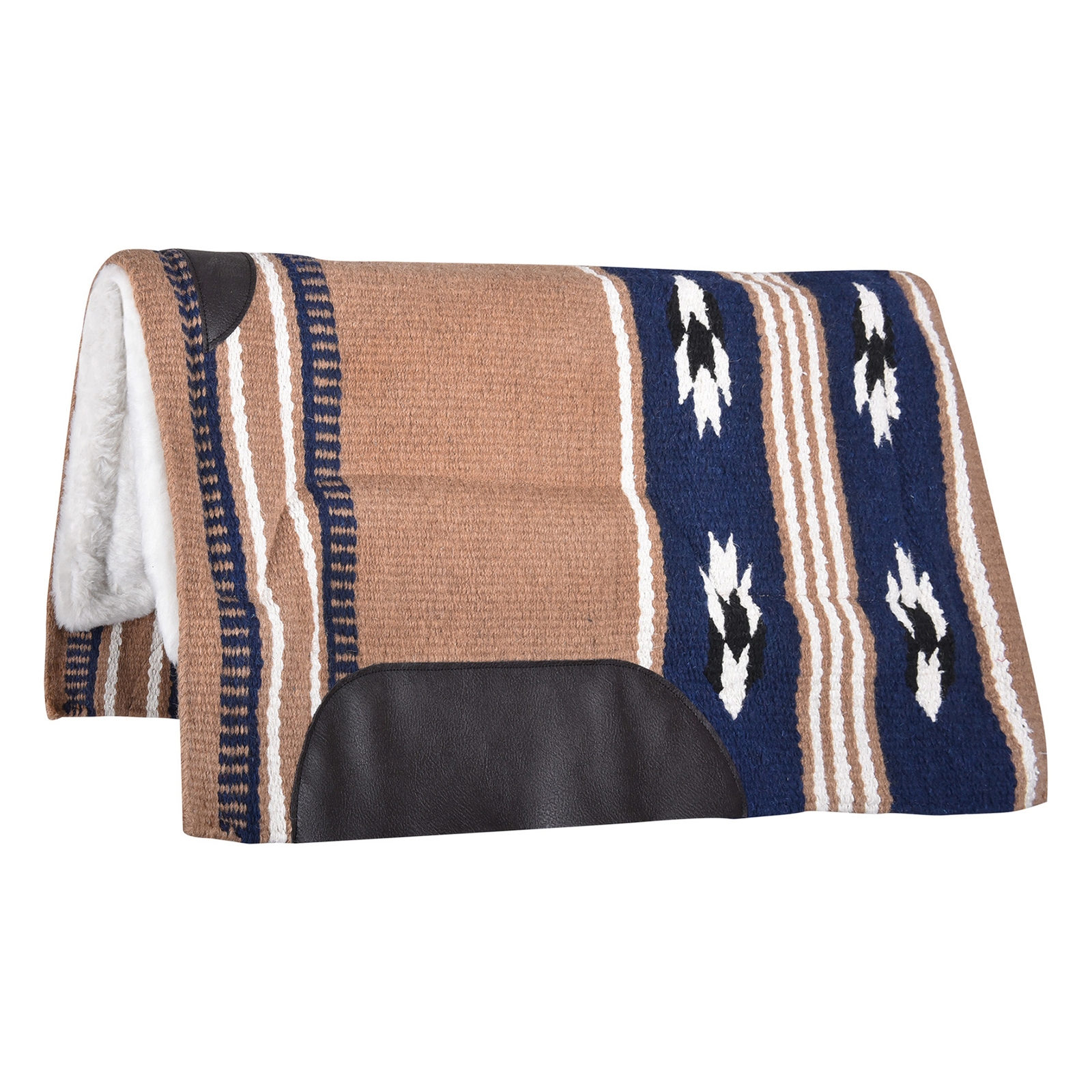 Beige/Dark Blue Waldhausen Utah Western Pad