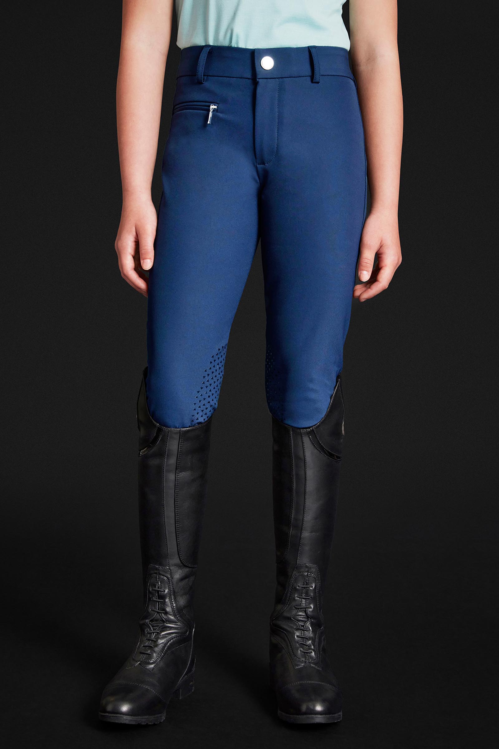 Mountain Horse Crown kinder rijbroek met kniegrip