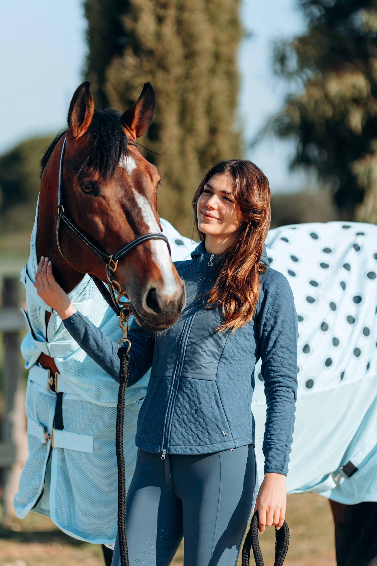 Horze Sabine Hybride Trui met capuchon, dames