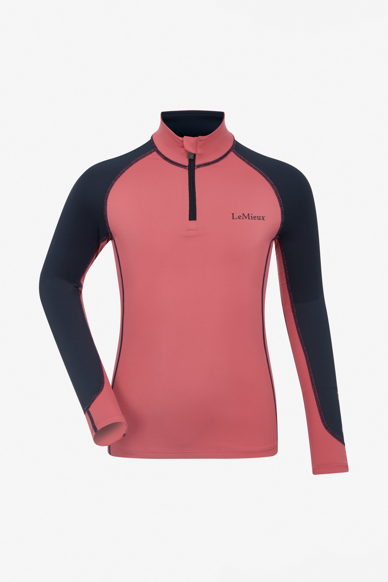 Cranberry LeMieux Mini b&oslash;rne baselayer med UV-beskyttelse