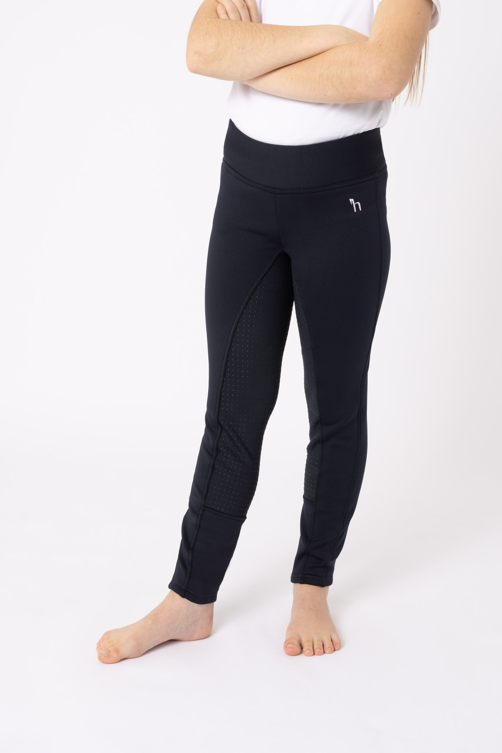 Horze Active Siliconen Winter FS Tights, kinderen