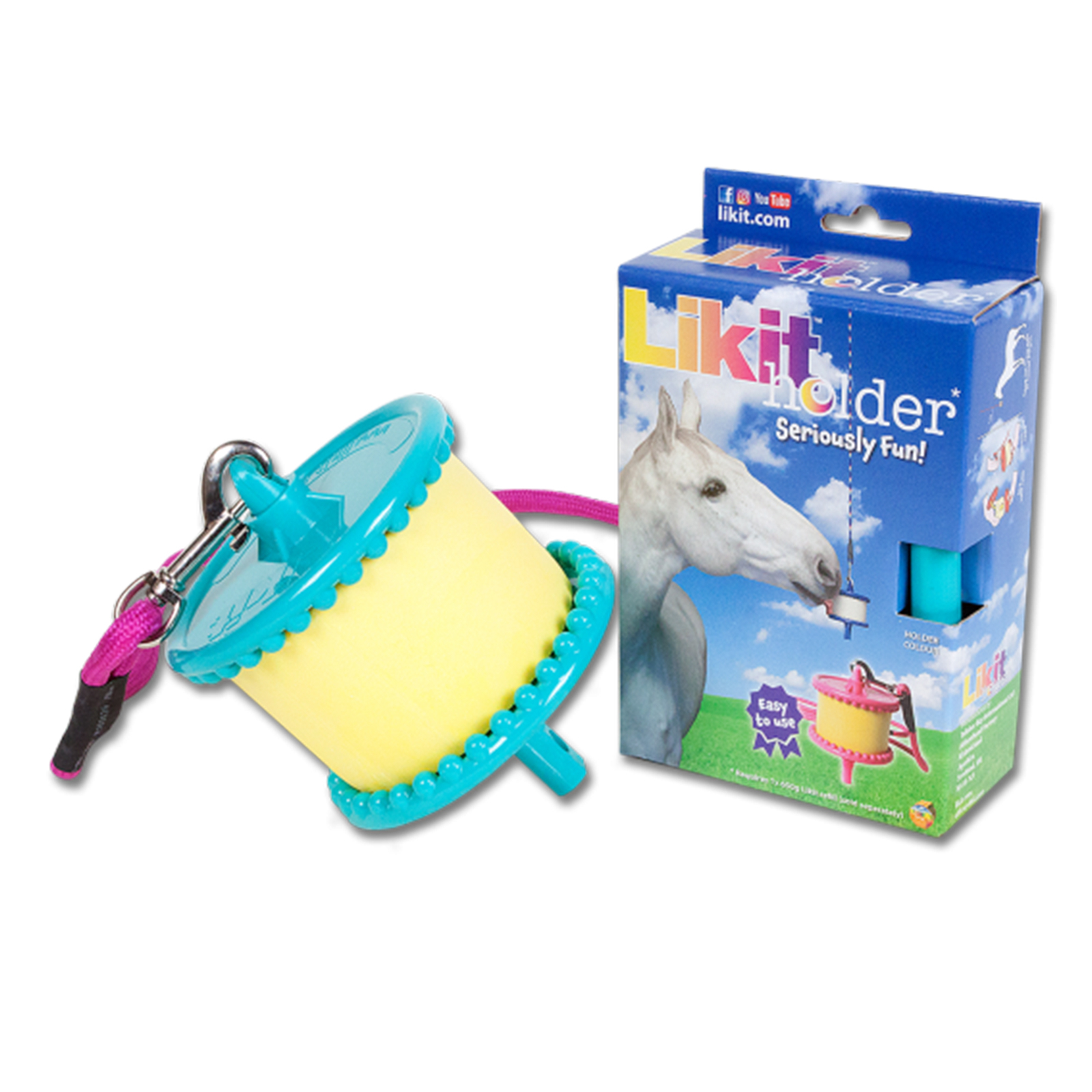 Turquoise Blue Likit Holder