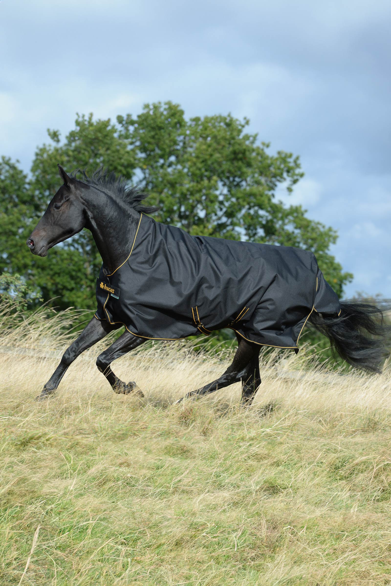 Bucas Irish outdoordeken met hoge hals, 50g